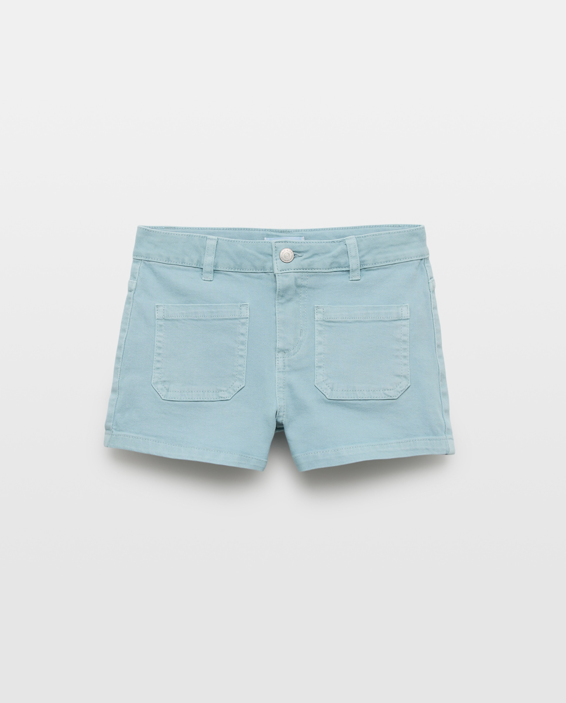 Imagen 0 de Short niña color con bolsillos de twill