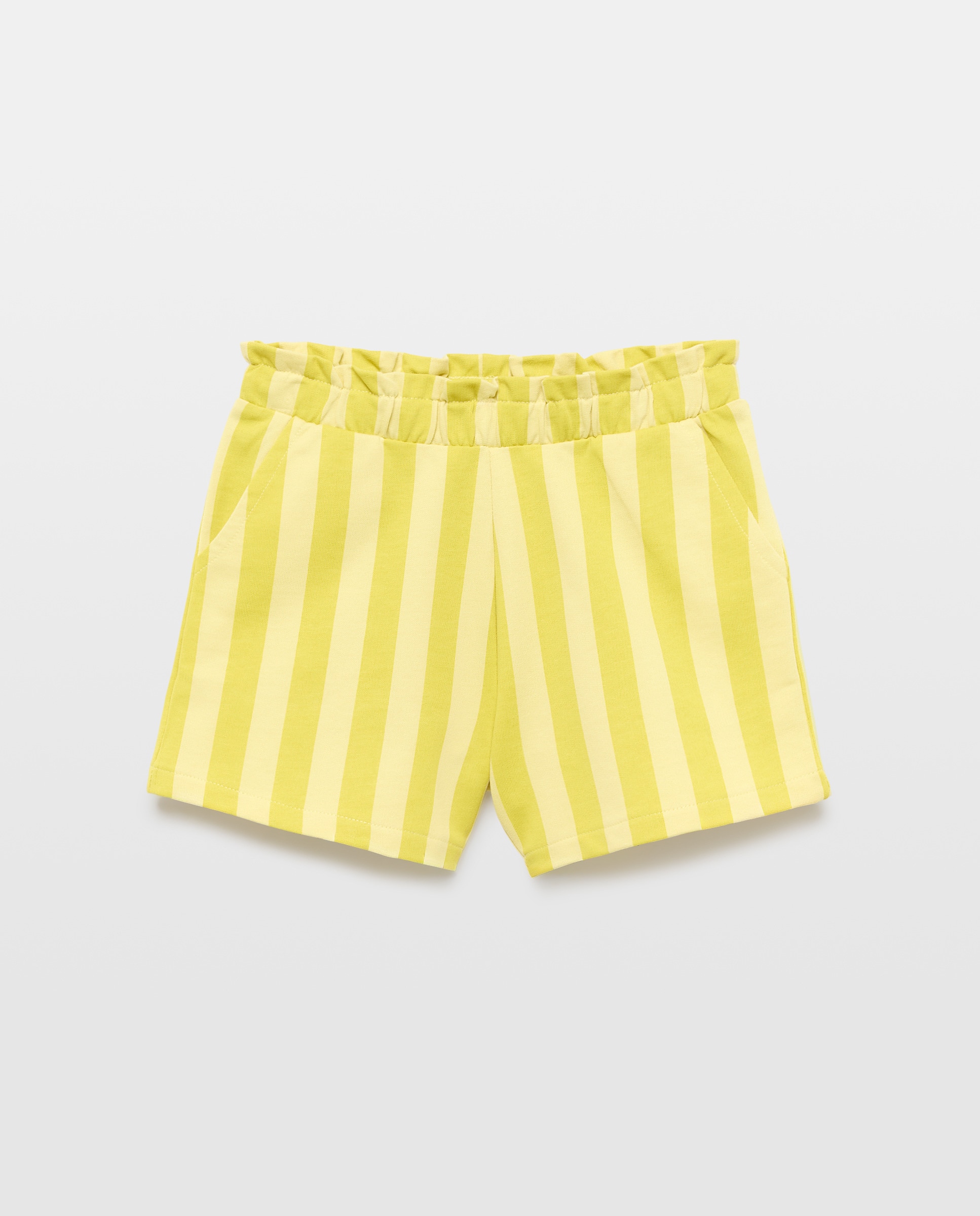 Short niña felpa Pistacho-1