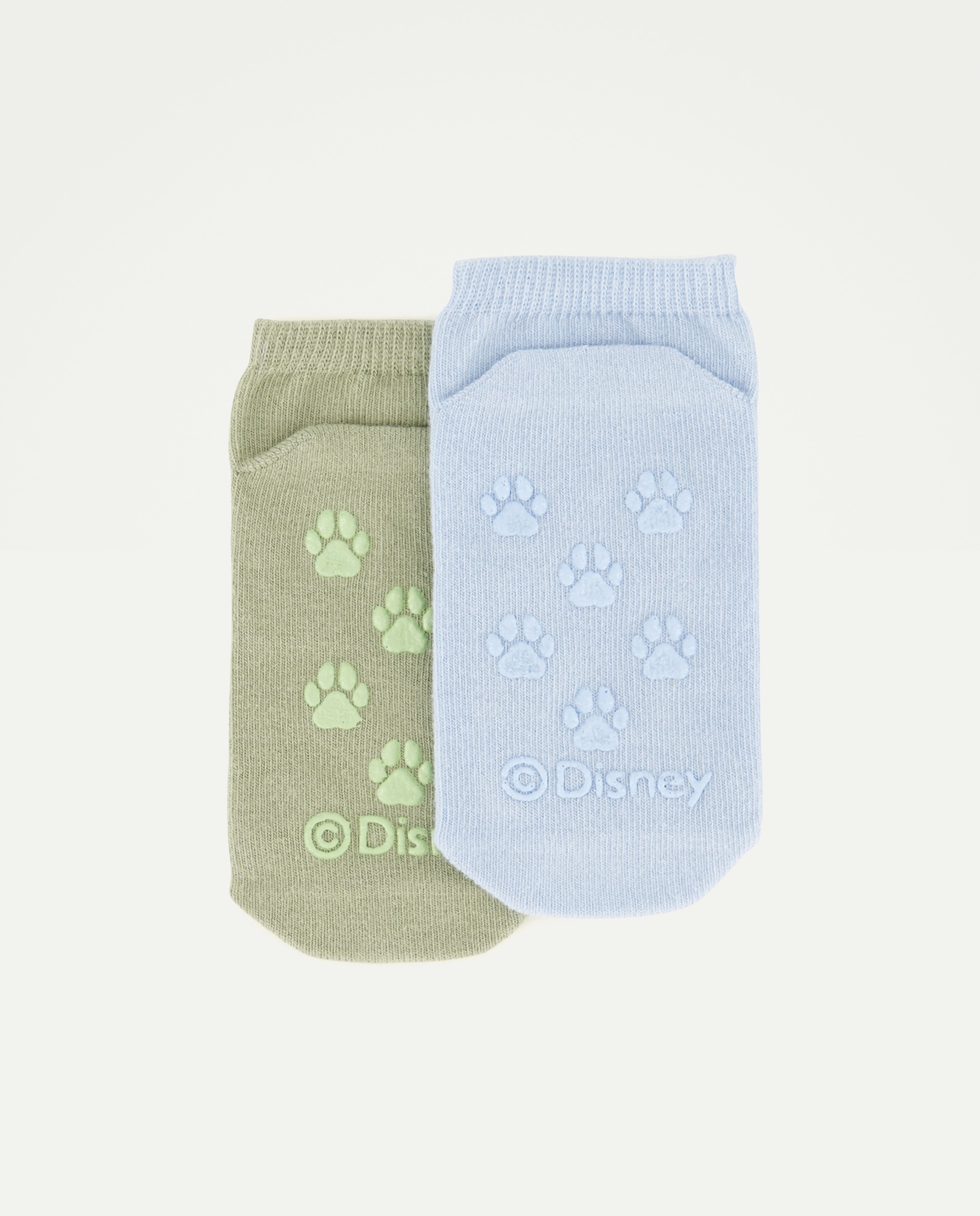 Pack de 2 Pares de Meias Antiderrapantes de Bebé O Rei Leão Multicolor-2