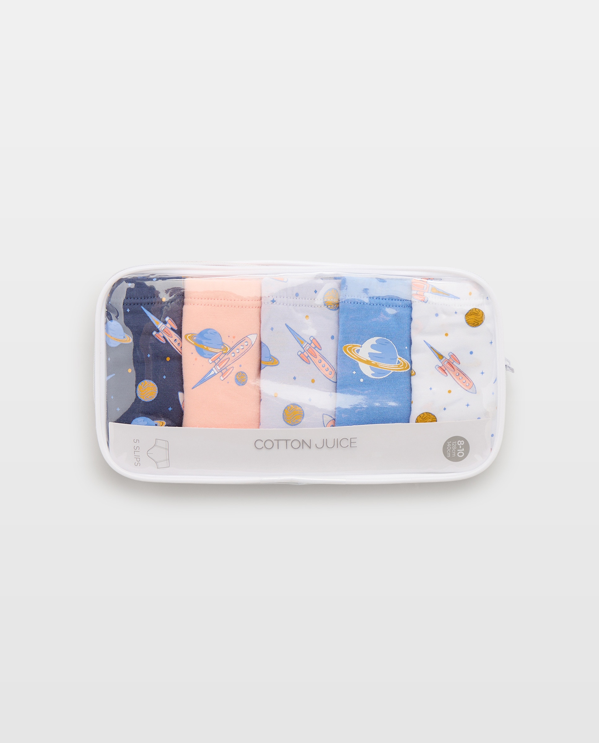 Pack de 5 Slips Multicolor-4