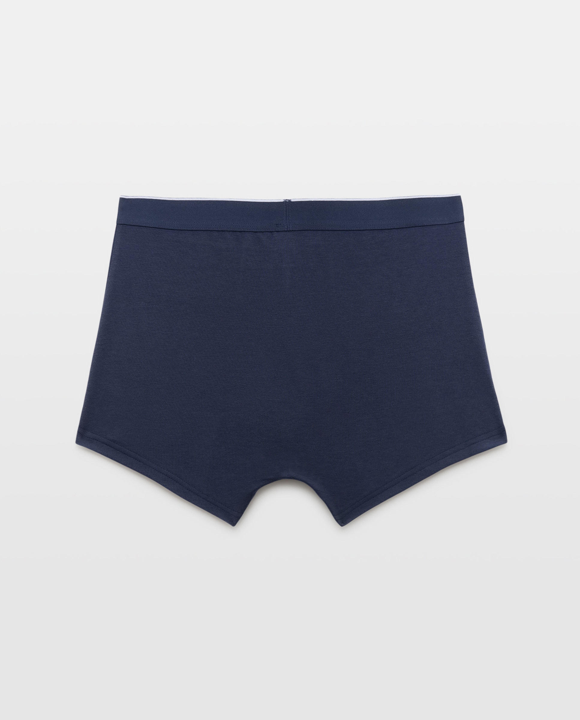 Pack de 3 Boxers de Ponto Liso Preto-2