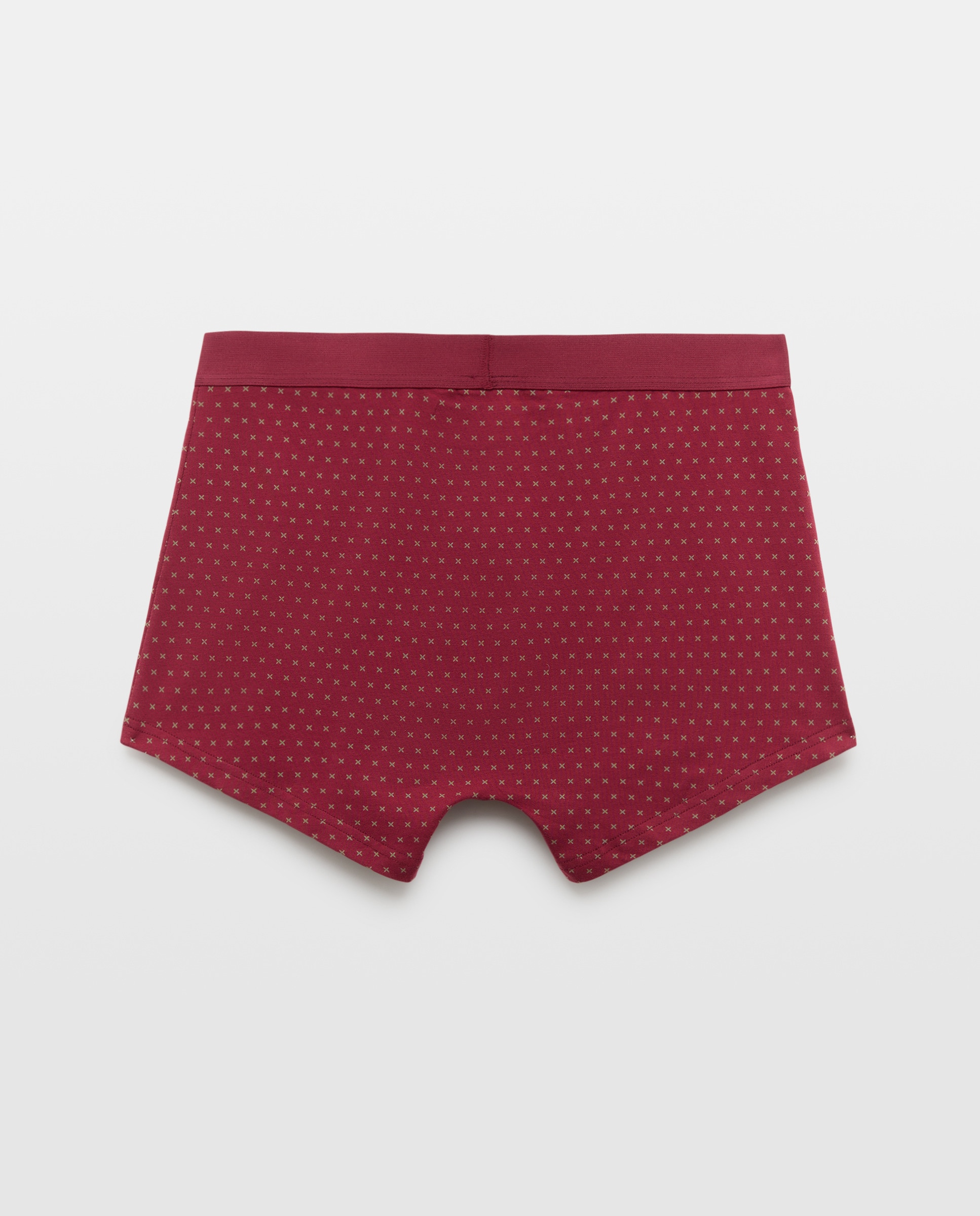 Pack de 3 Boxers de Malha com Fantasia Vermelho-2