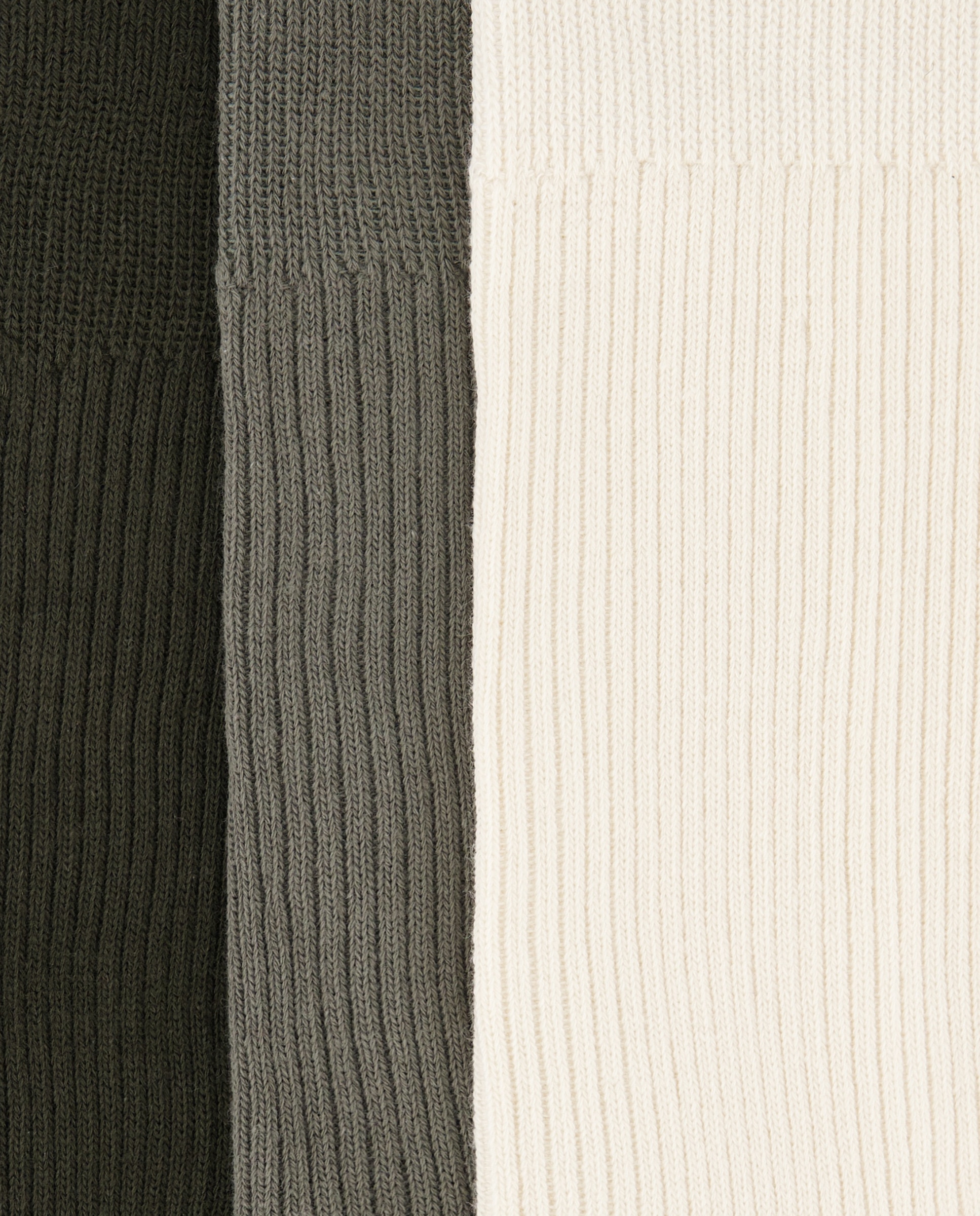 Pack de 3 Pares de Meias Desportivas com Fantasia Castanho-2