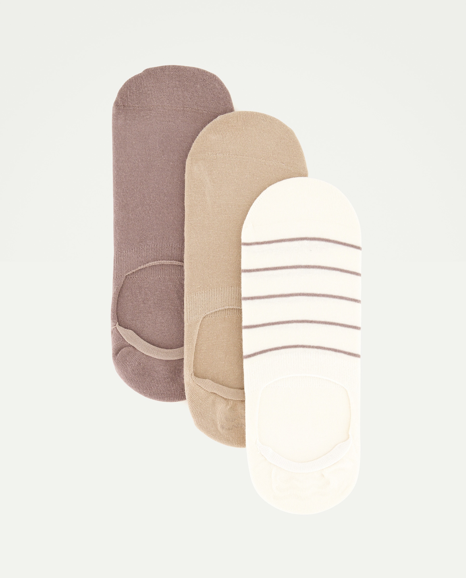 Imagem 0 de Pack de 3 Pares de Pezinhos Lisos