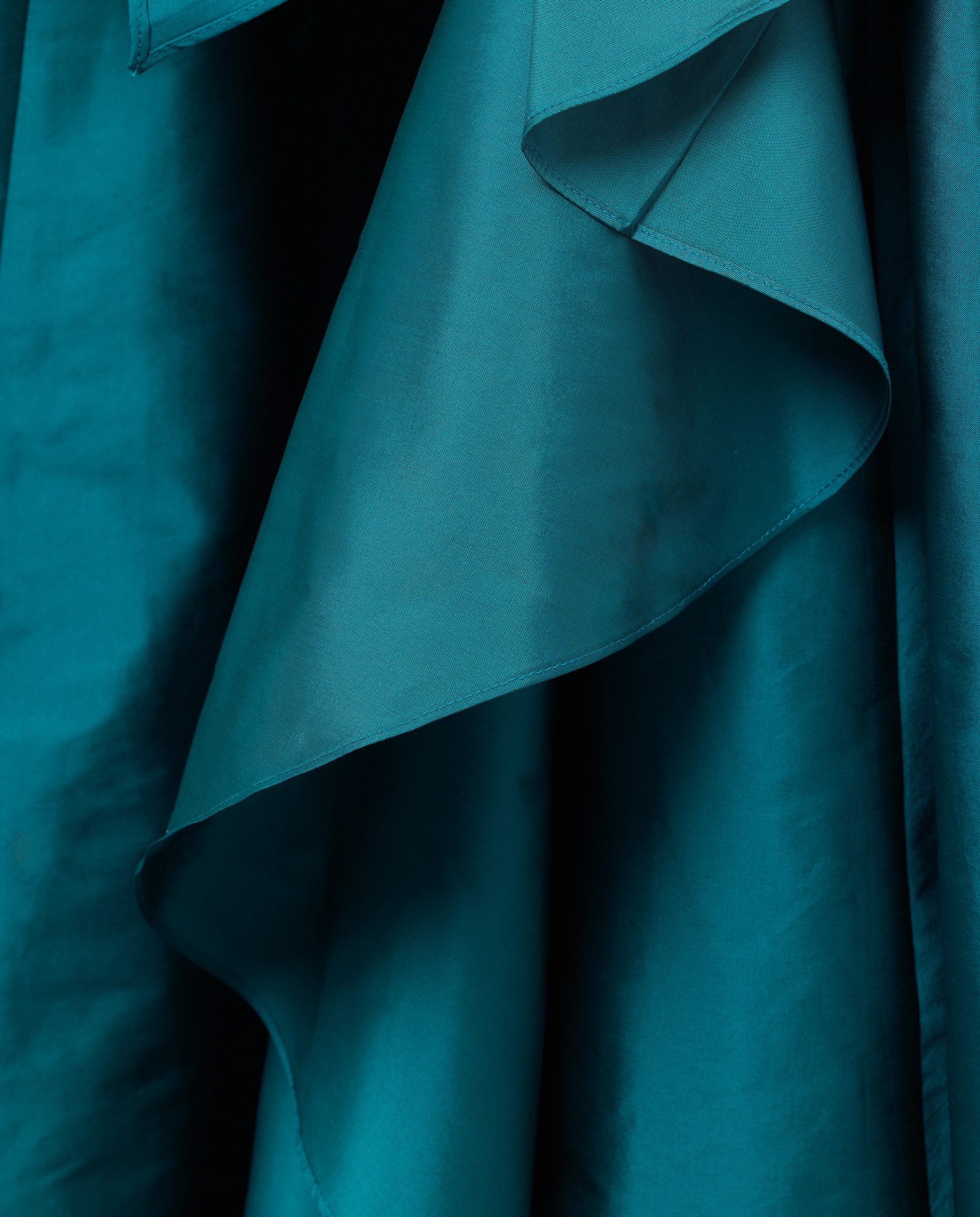 Vestido Comprido com Mangas 450 Turquesa-5