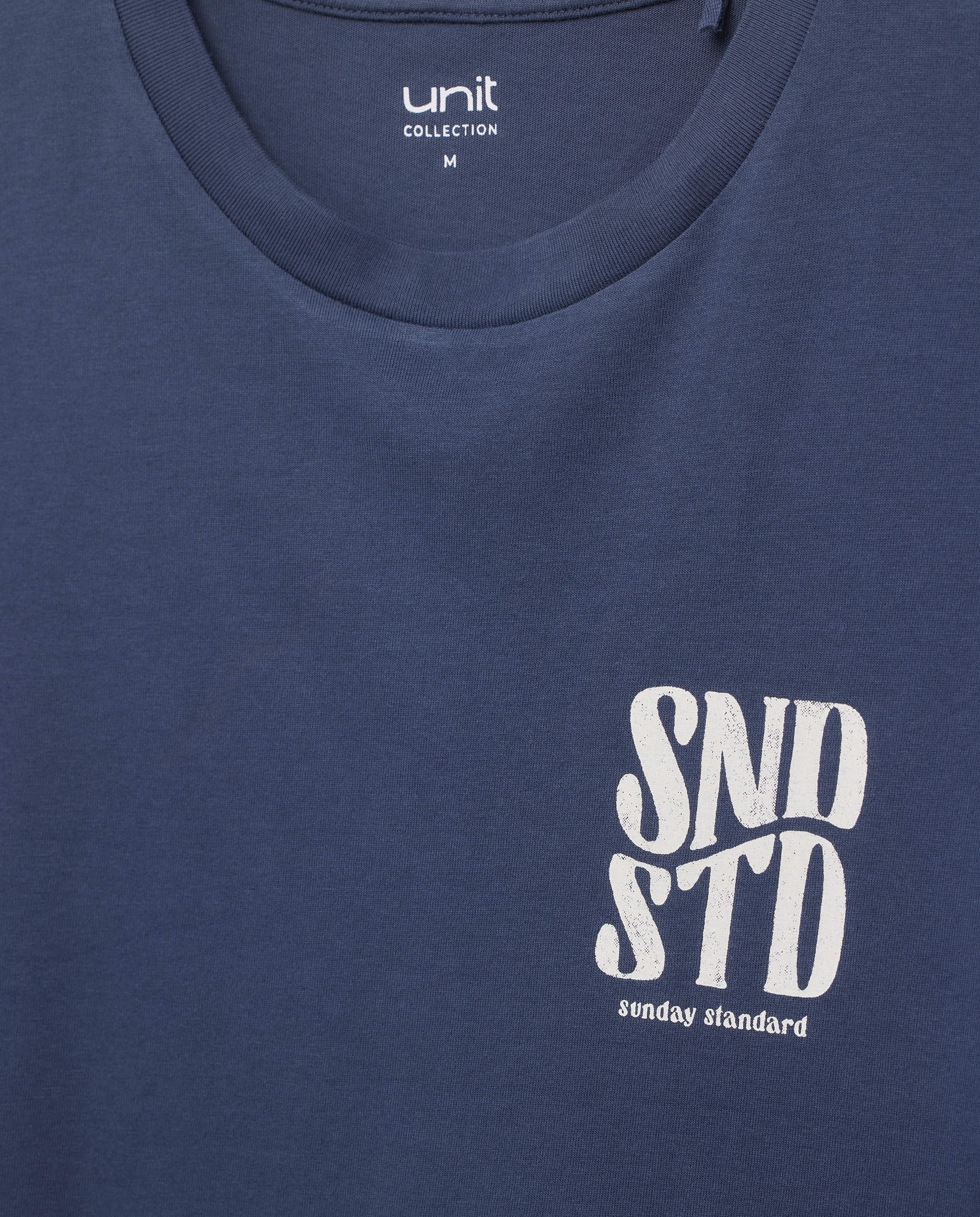 Camiseta de hombre manga corta MONTAUK STUDIO 400 Azul-5