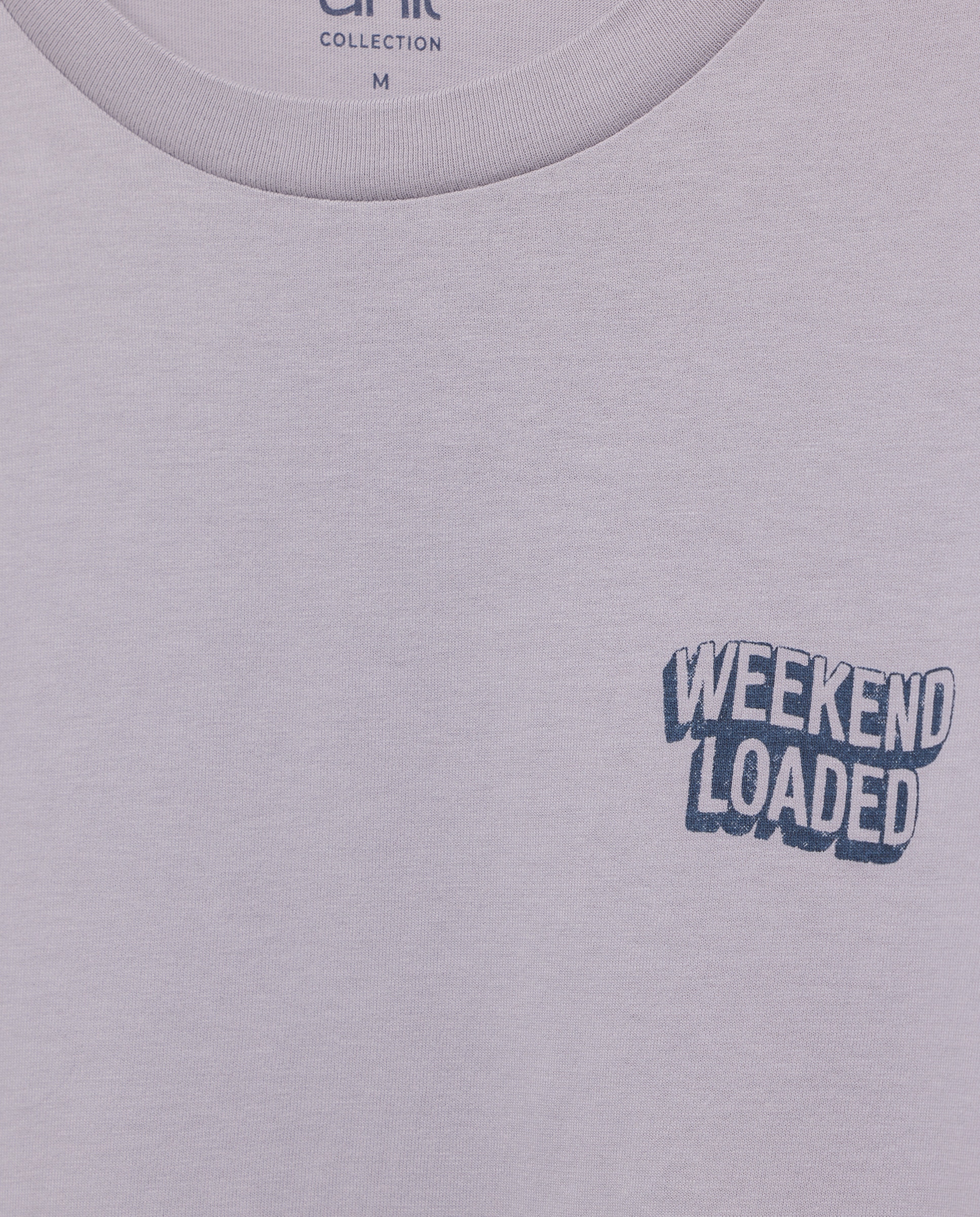 Camiseta de hombre manga corta WEEKEND LOADED 284 Lila-5