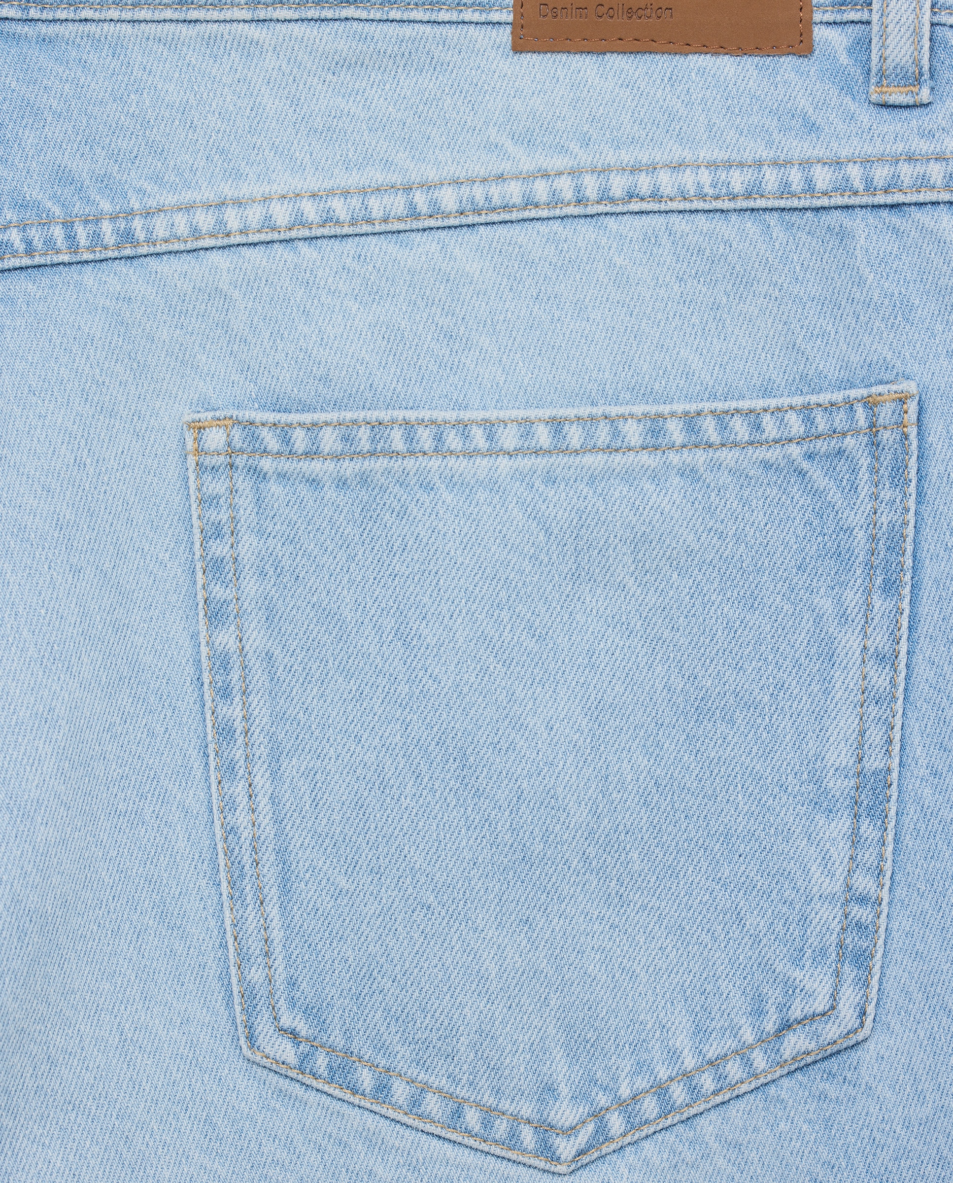 Pantalón vaquero hombre regular fit 100% algodón Cerúleo-5