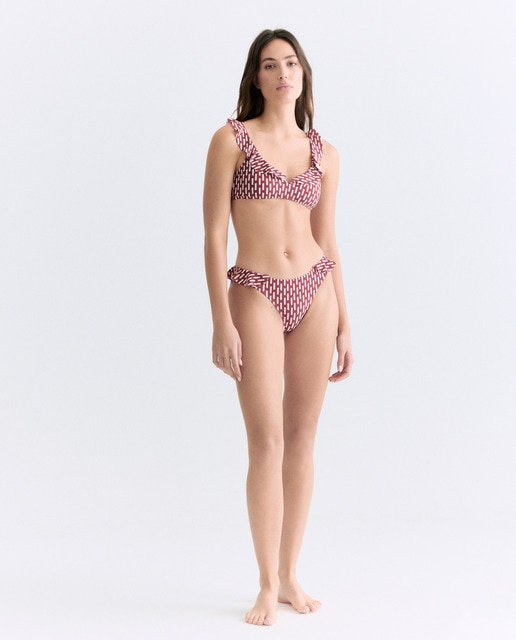 Imagen 0 de Bikini mujer escote volante