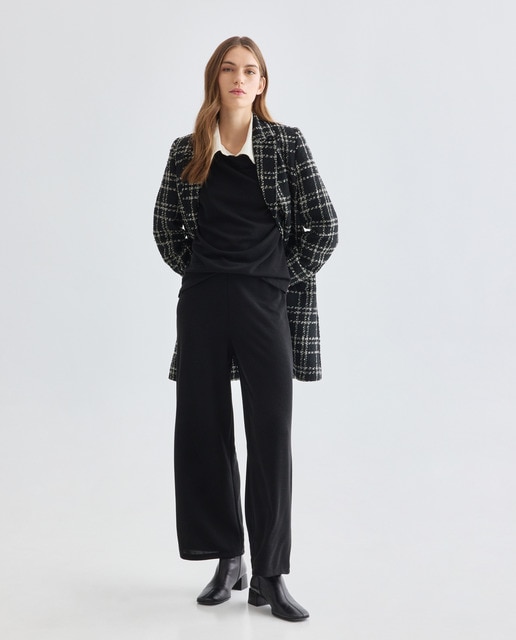 Imagem 0 de Calças lisas de mulher