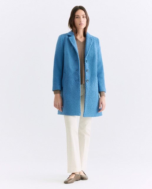 Imagen 0 de Abrigo de mujer liso manga larga