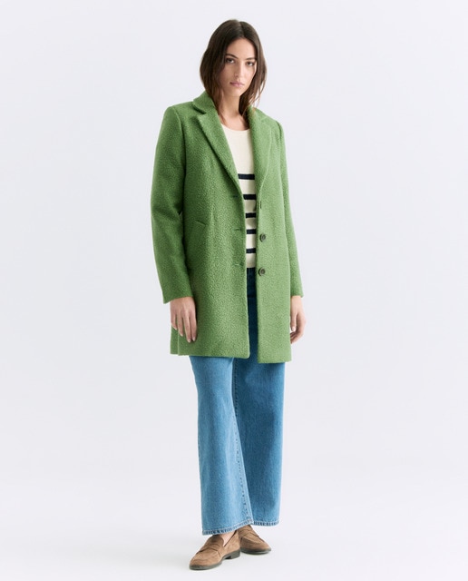 Imagen 0 de Abrigo de mujer liso manga larga