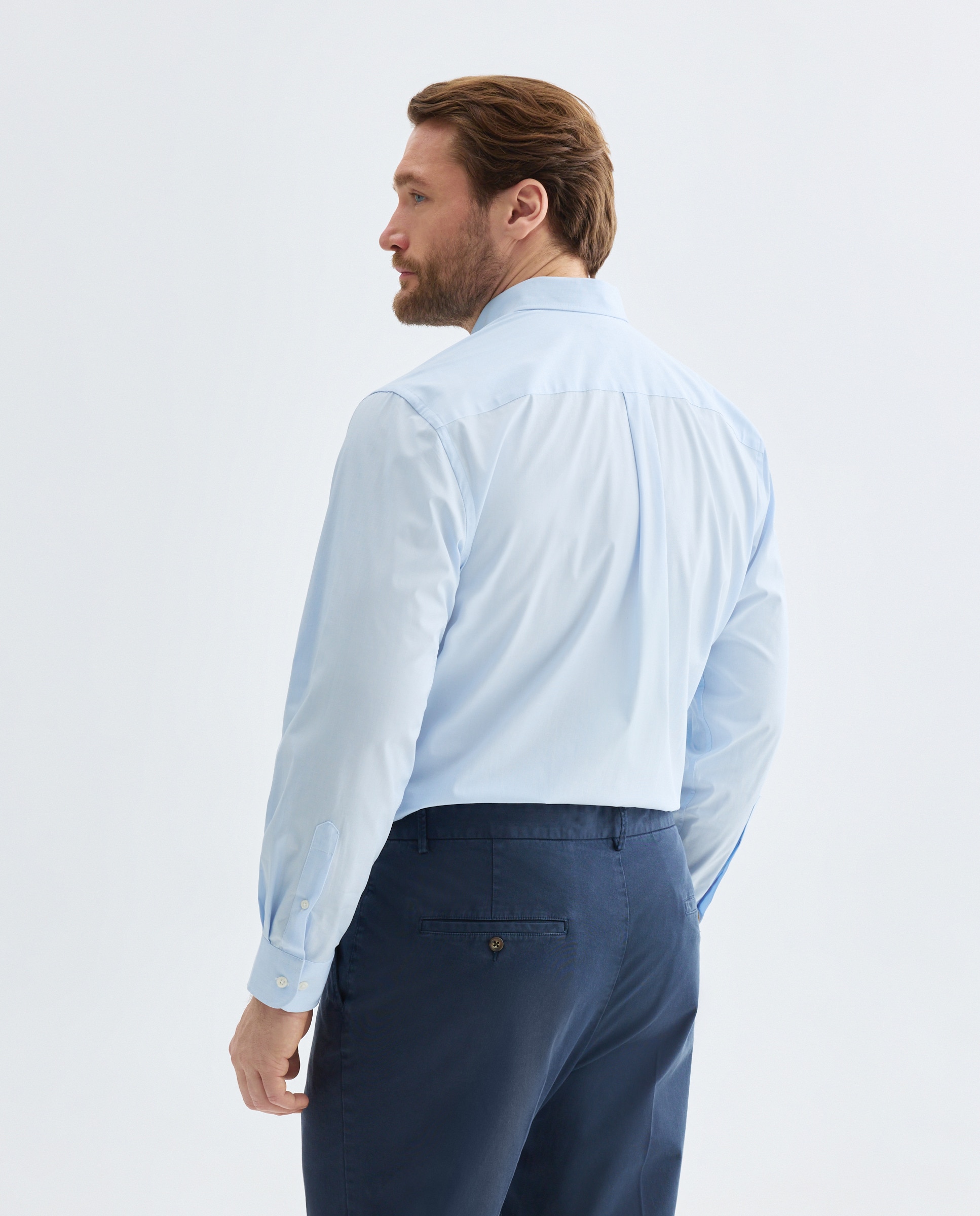 Camisa sport hombre m/l TG - Emidio Tucci - Azul claro Azul claro-3