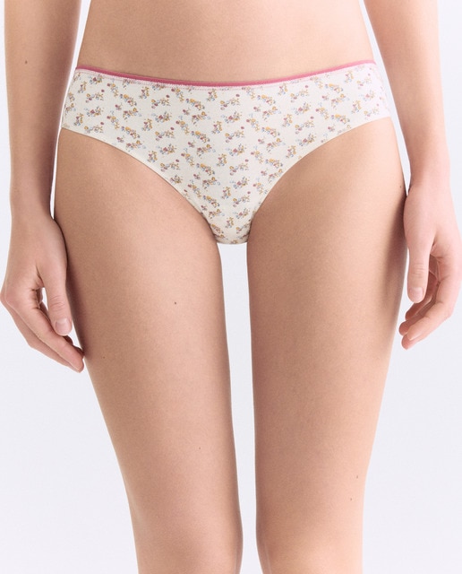 Imagen 0 de Pack 5 bragas de mujer algodón estampadas