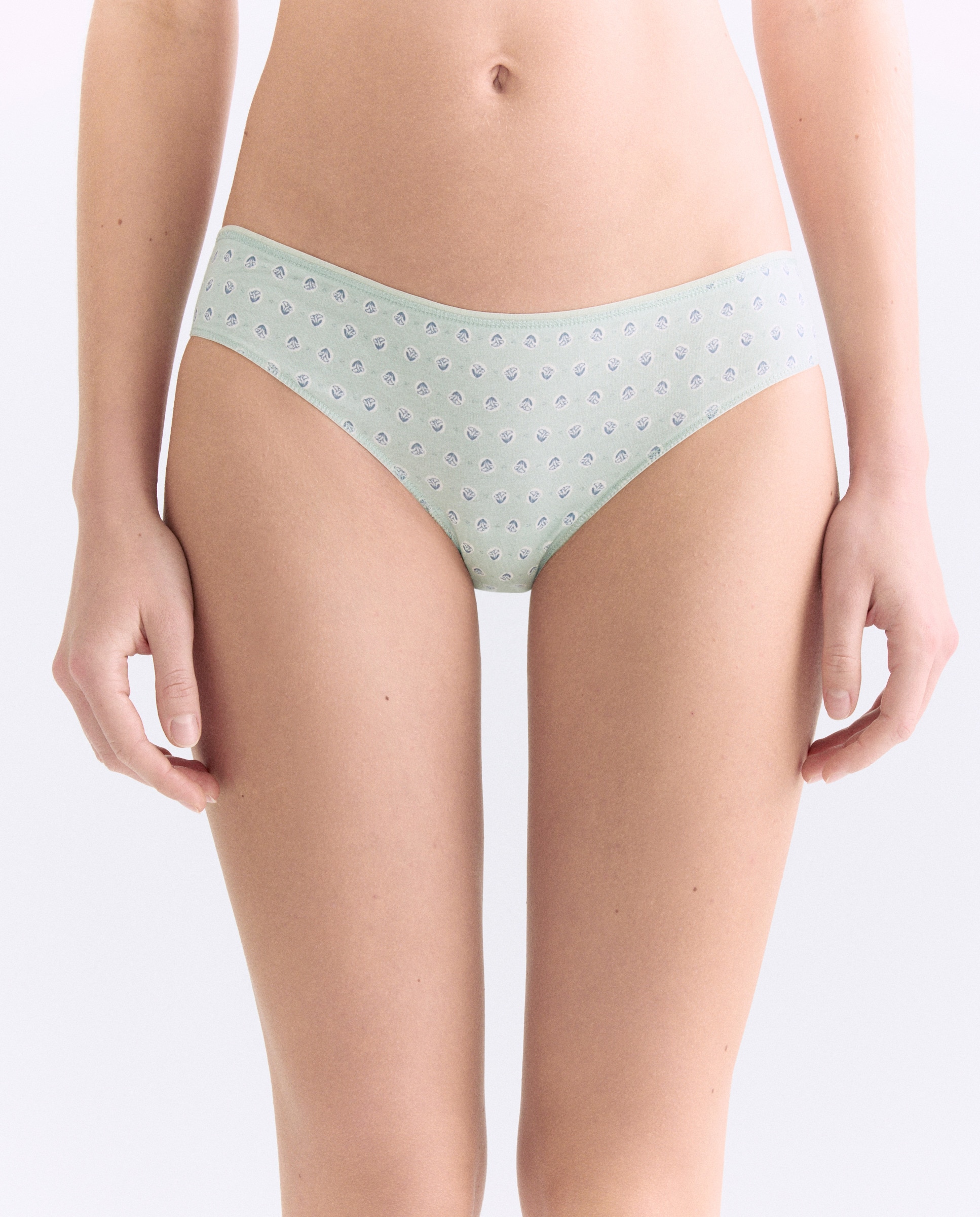 Imagen 0 de Pack 5 bragas de mujer algodón estampadas