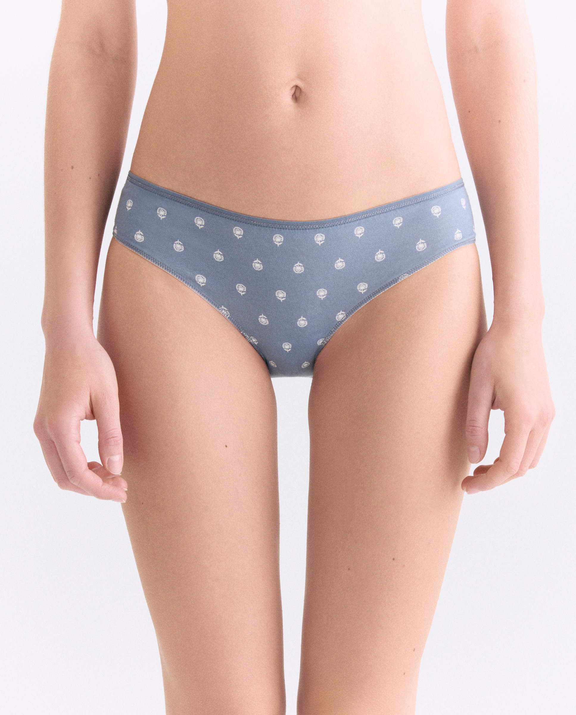 Imagen 0 de Pack 5 bragas de mujer algodón estampadas