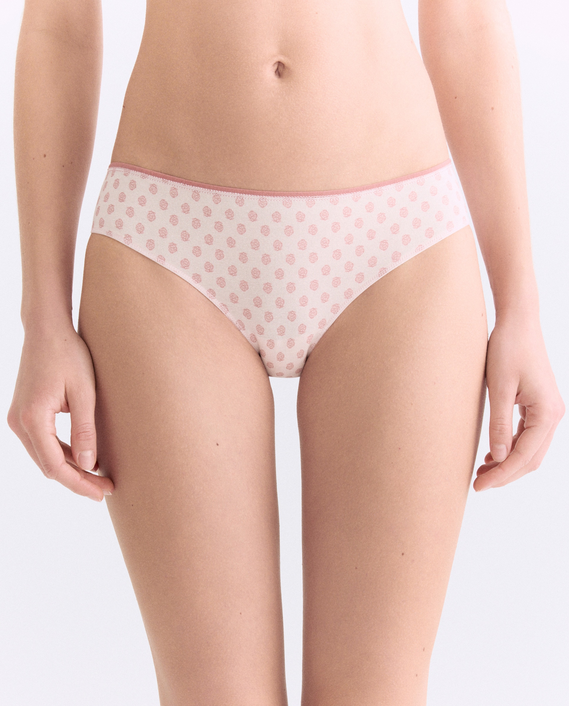 Imagen 0 de Pack 5 bragas de mujer algodón estampadas