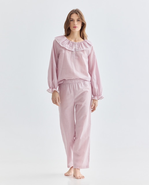 Imagen 0 de Pijama mujer algodón estampado dos piezas