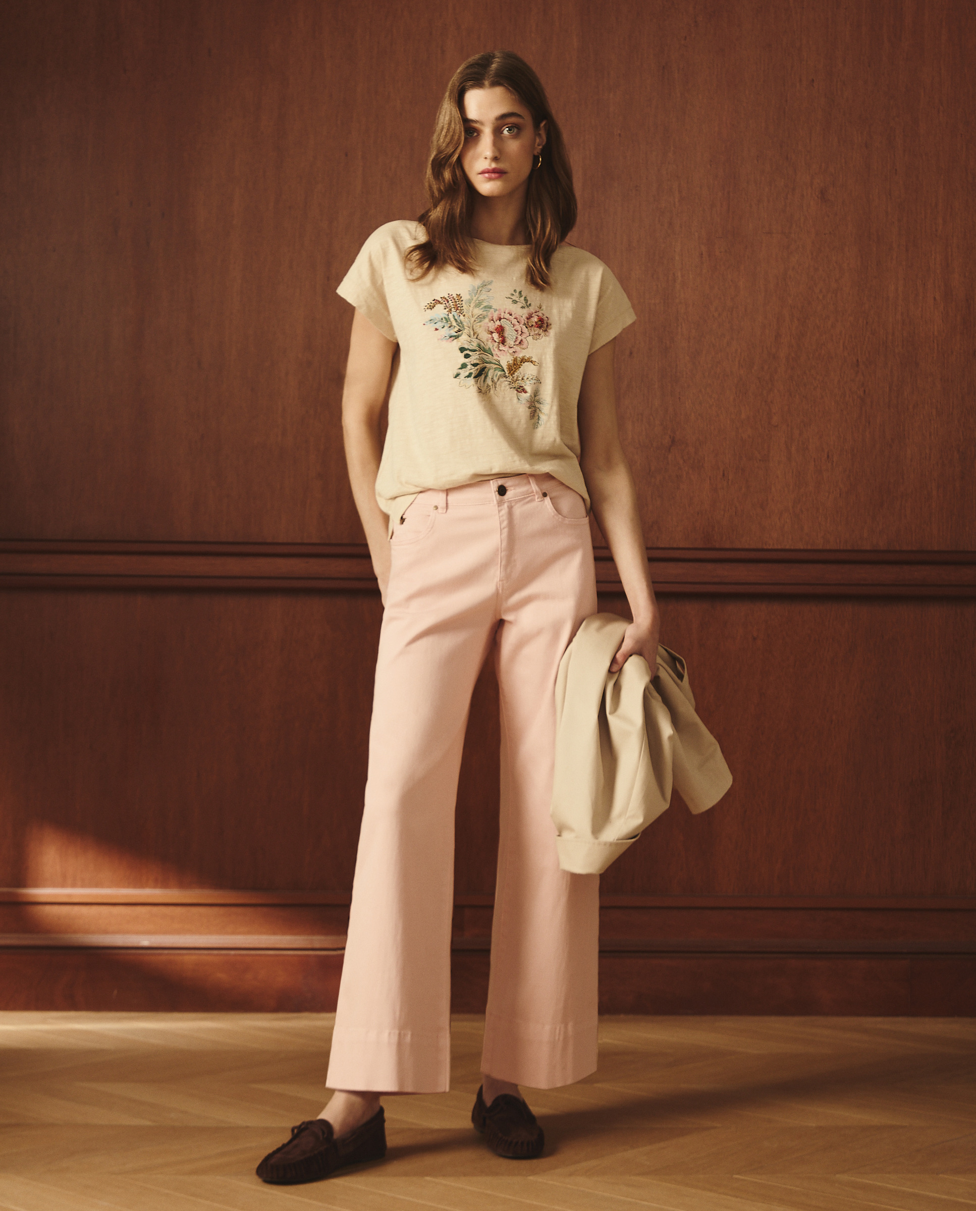 Jeans Cropped 230 Rosa Escuro-1