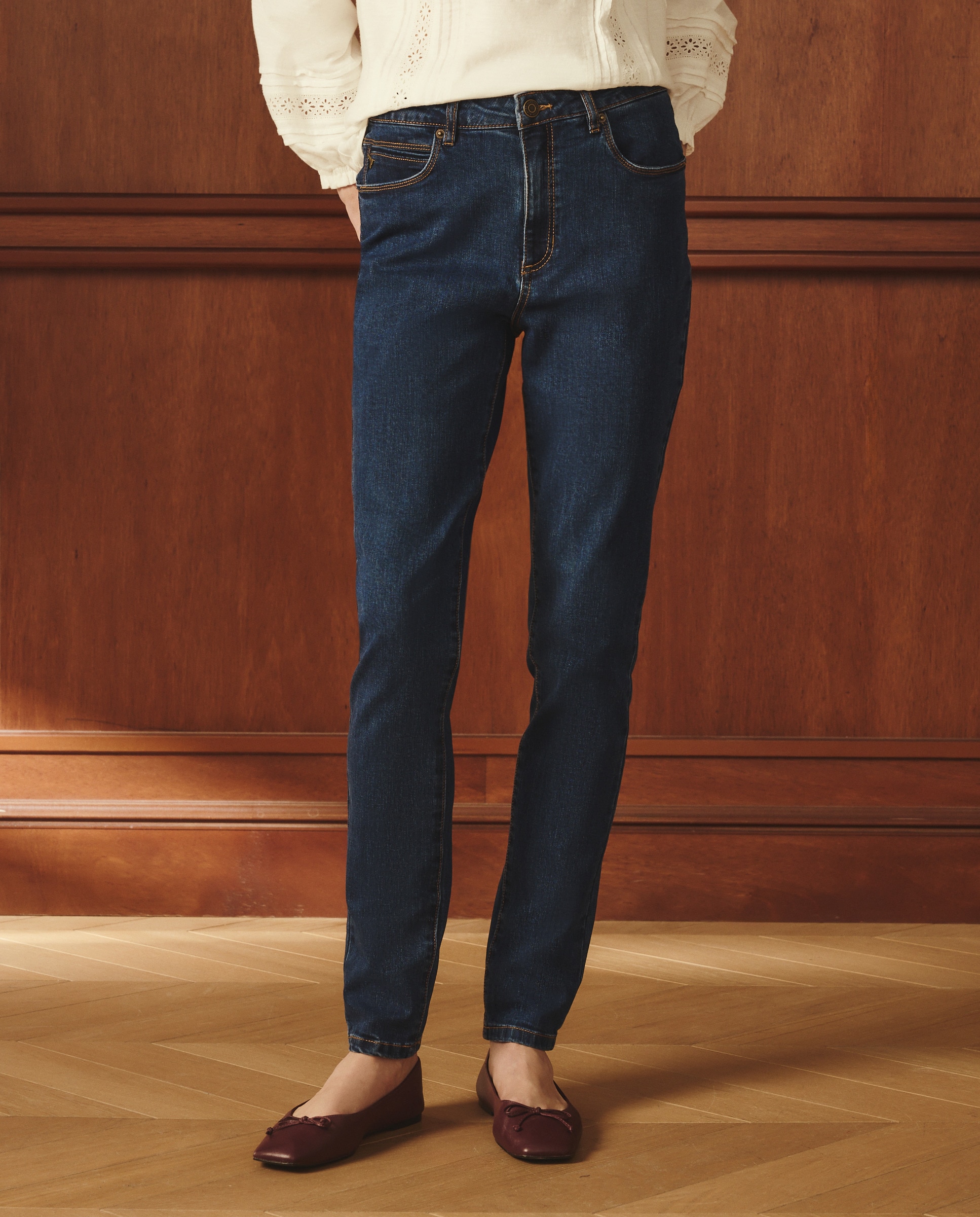 Jeans Skinny Pássaro Azul pálido-2