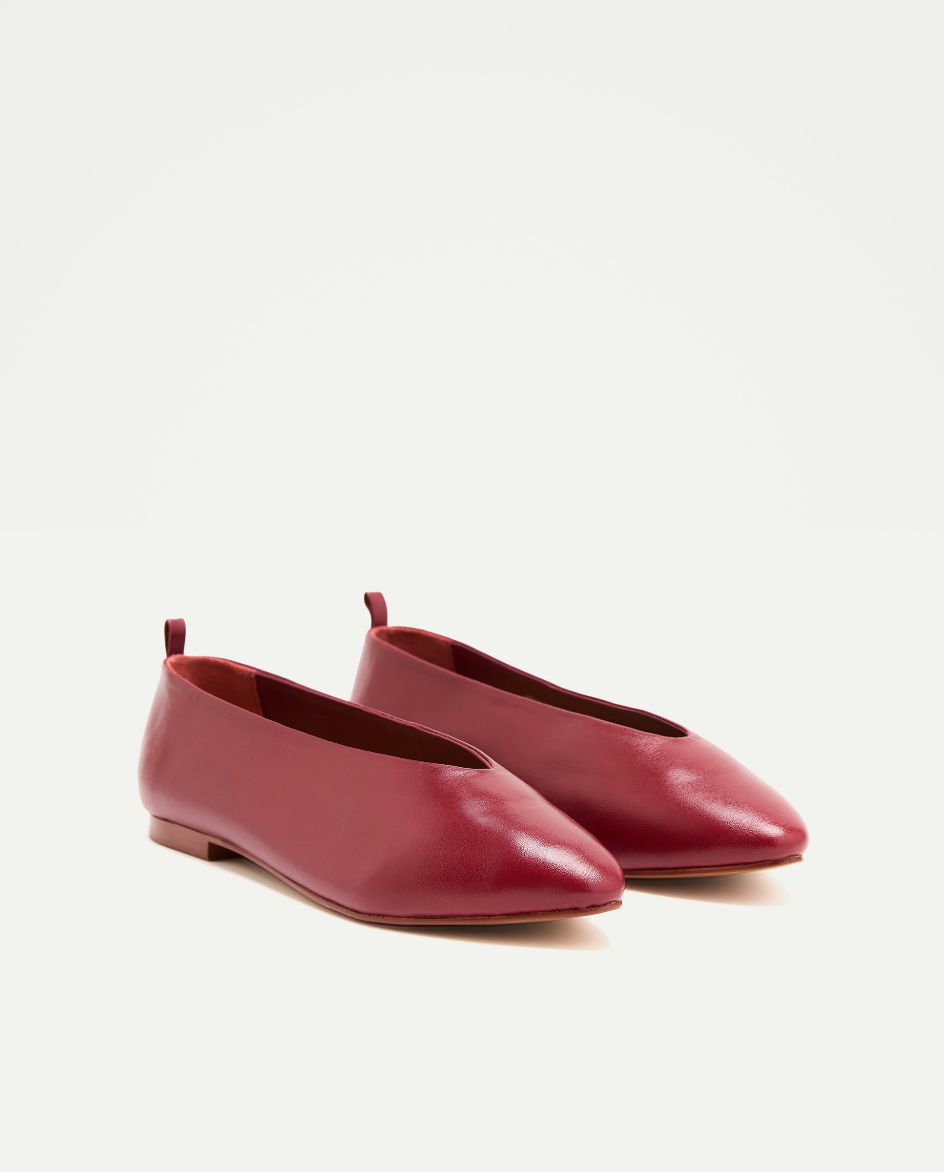Bailarina mujer napa 600 Rojo-2