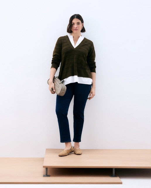 Imagem 0 de Jeans de Cinco Bolsos Push-Up