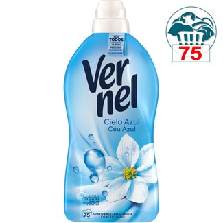 suavizante concentrado frescor Cielo Azul botella 75 dosis - Vernel