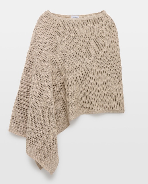 Imagem 0 de Poncho de Festa de Malha Aberta