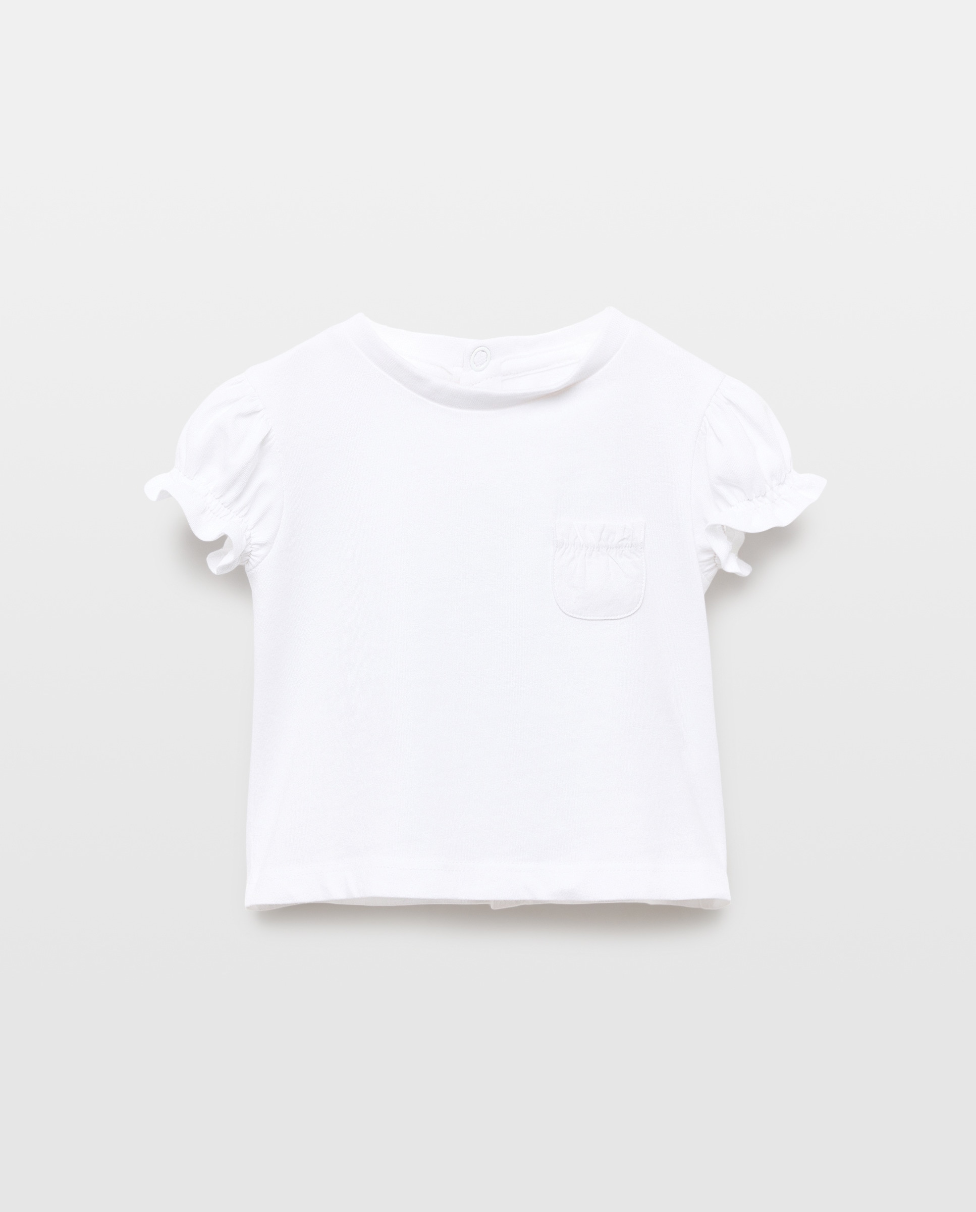 Imagem 0 de T-shirt de Bebé com Manga Curta e Bolso Especial