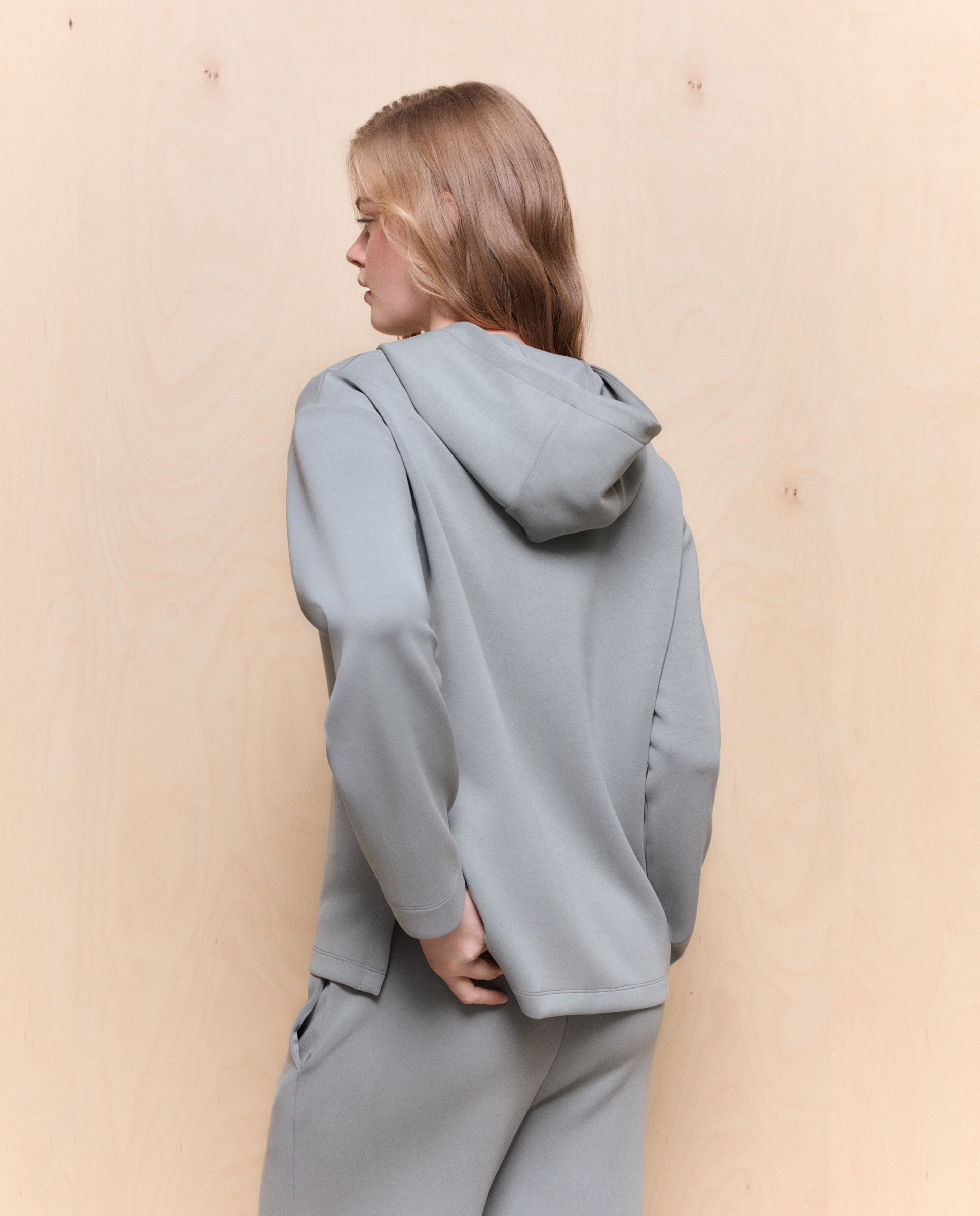 Sweatshirt de mulher com capuz Sabão-3