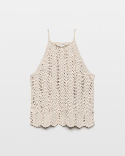 Imagem 0 de Top de Crochet com Ondas