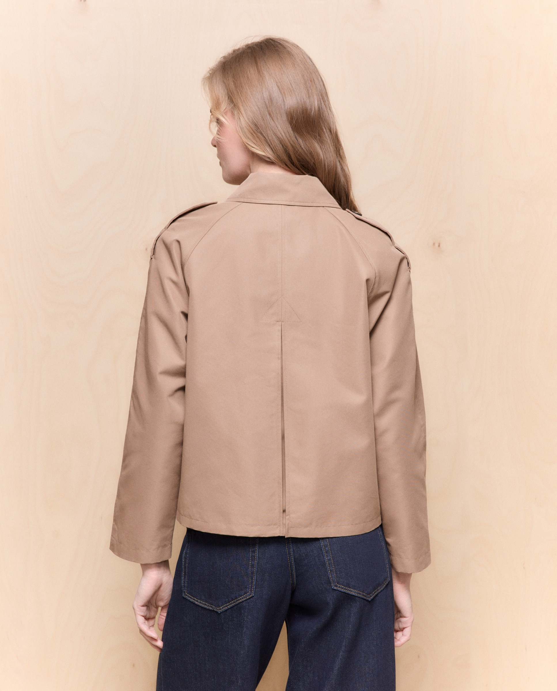 Gabardine Curta Lisa 730 Camel-3