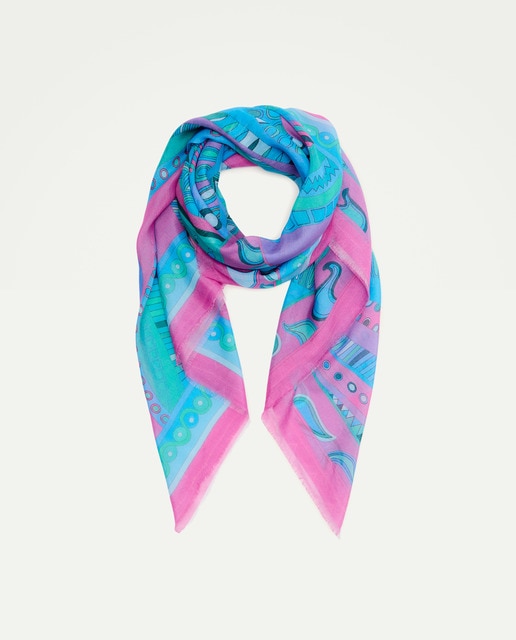 Imagem 0 de Écharpe de Algodão e Seda