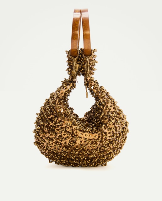 Imagem 0 de Mala Tipo Saco com Pulseira e Brilhos