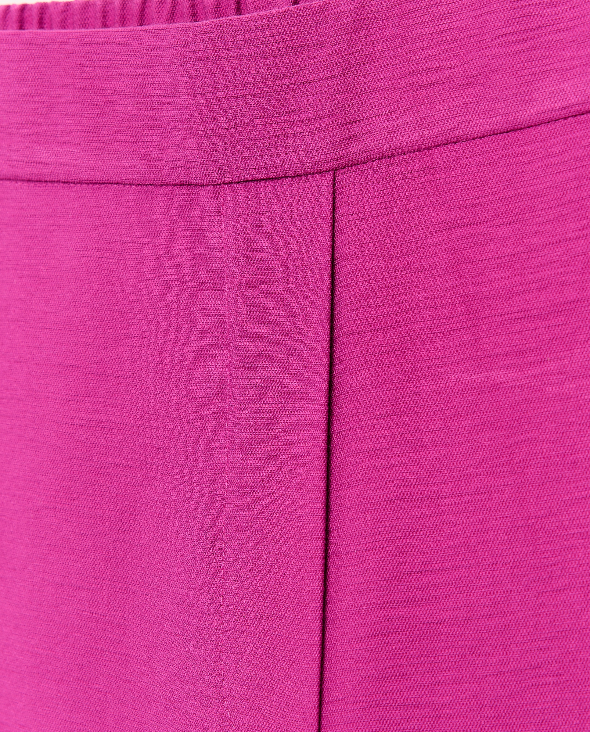 Calças Lisas de Crinkle Buganvília-5