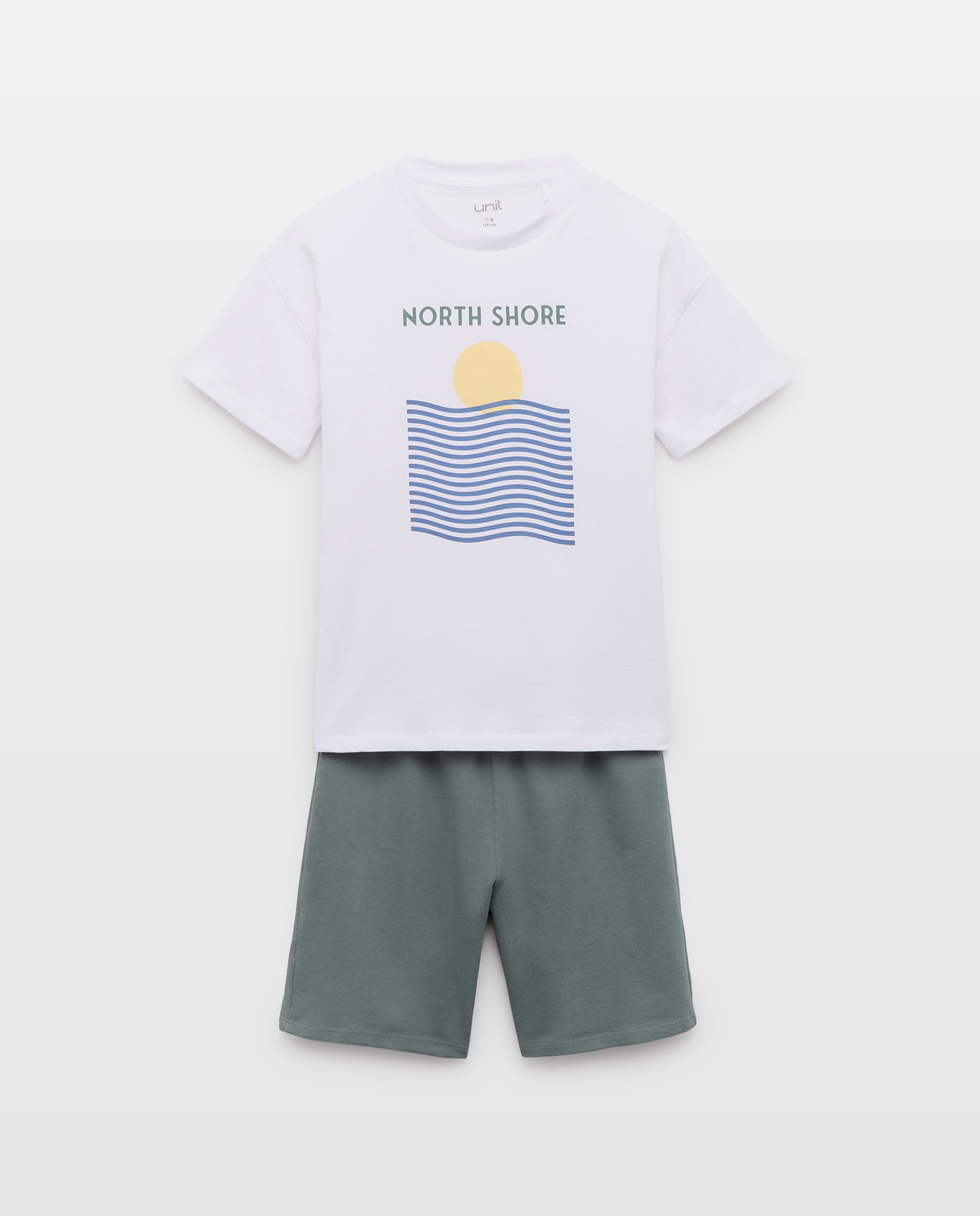 Conjunto de niño campamento 530 Verde oscuro-1