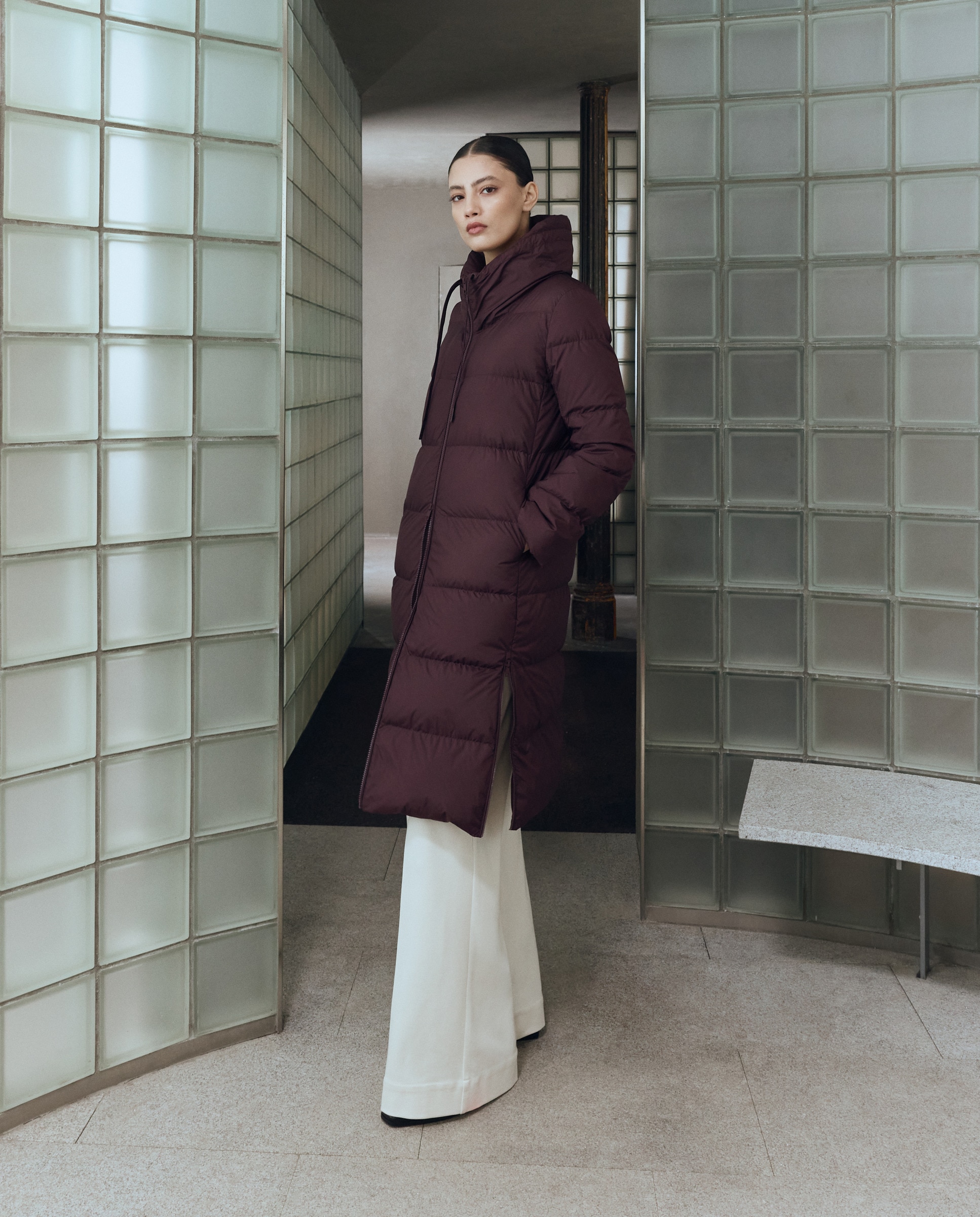 Imagem 0 de Sobretudo acolchoado de mulher