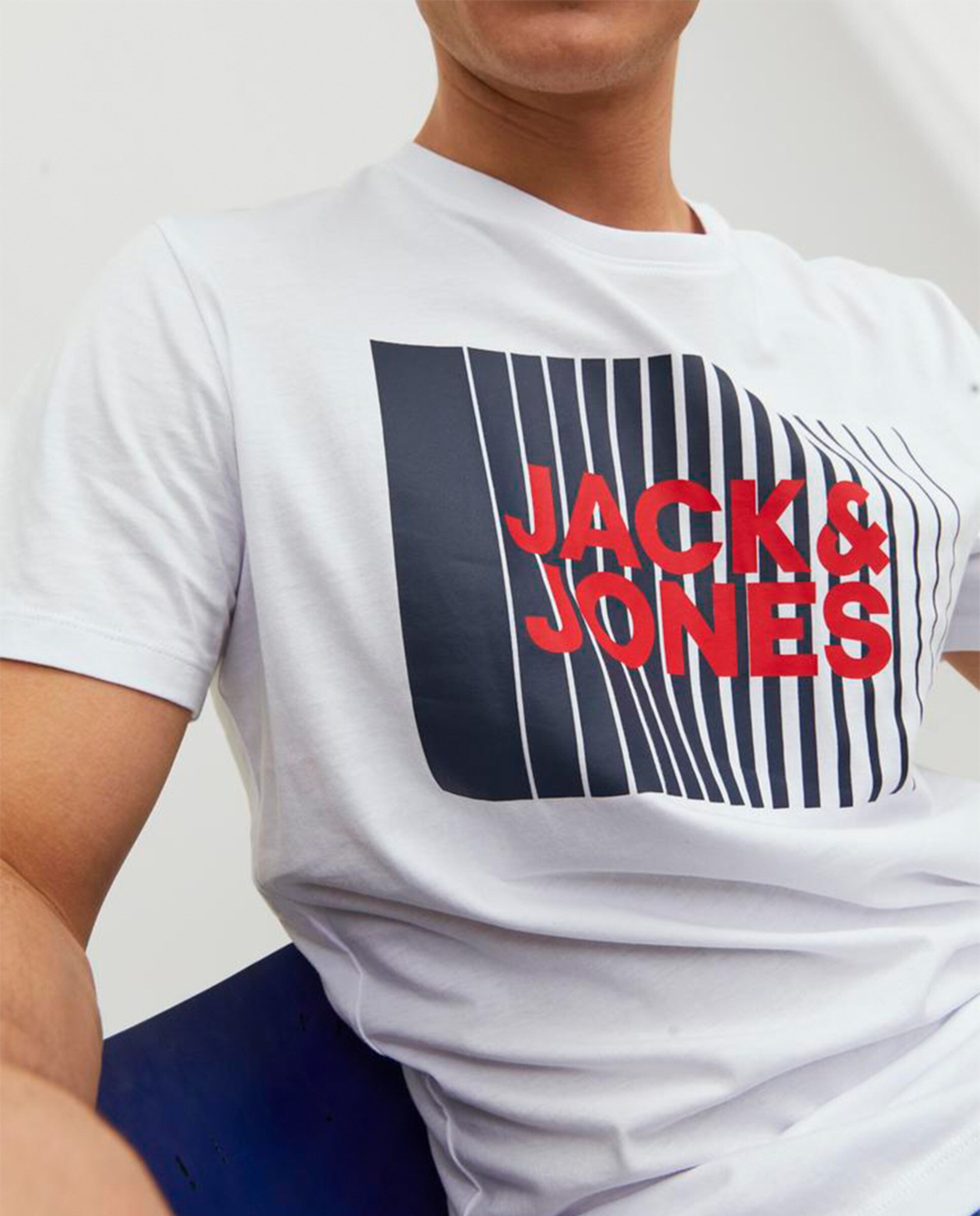T-shirt com manga curta Branco-5