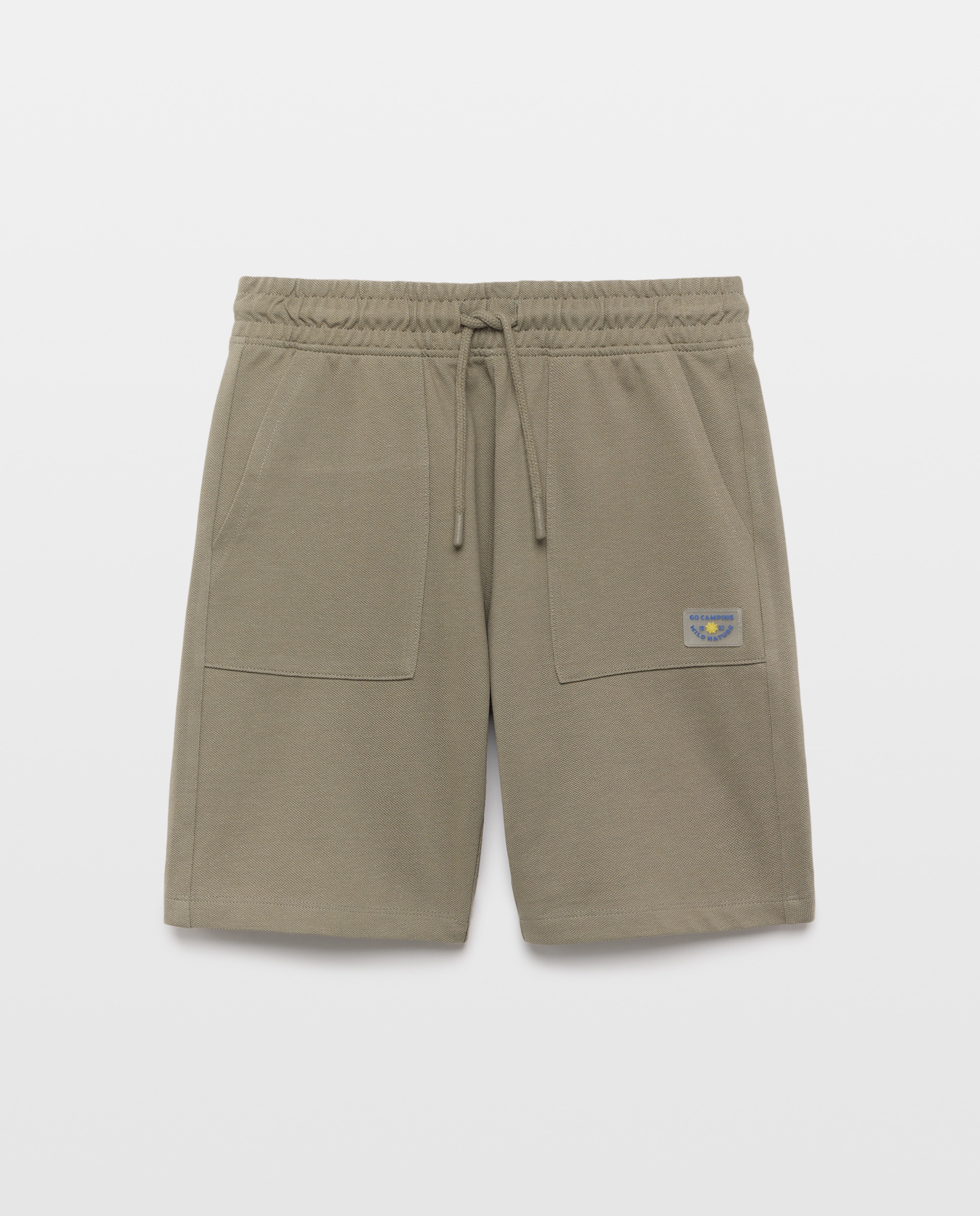 Bermudas com Fantasia de Piqué Kids El Corte Inglés Verde-4