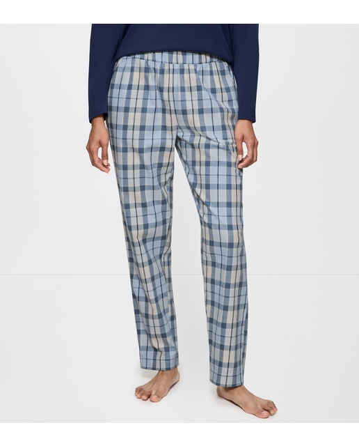 Imagen 0 de Pantalón de franela a cuadros de algodón orgánico