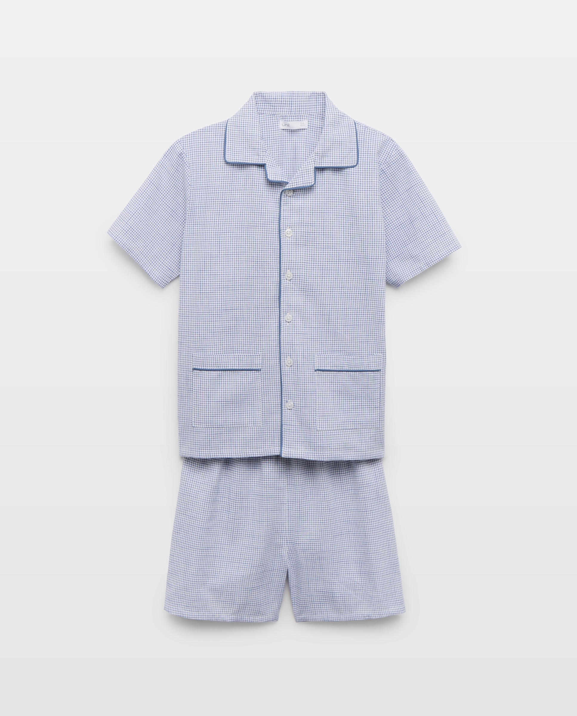 Imagen 0 de Pijama de niño de popelin corto