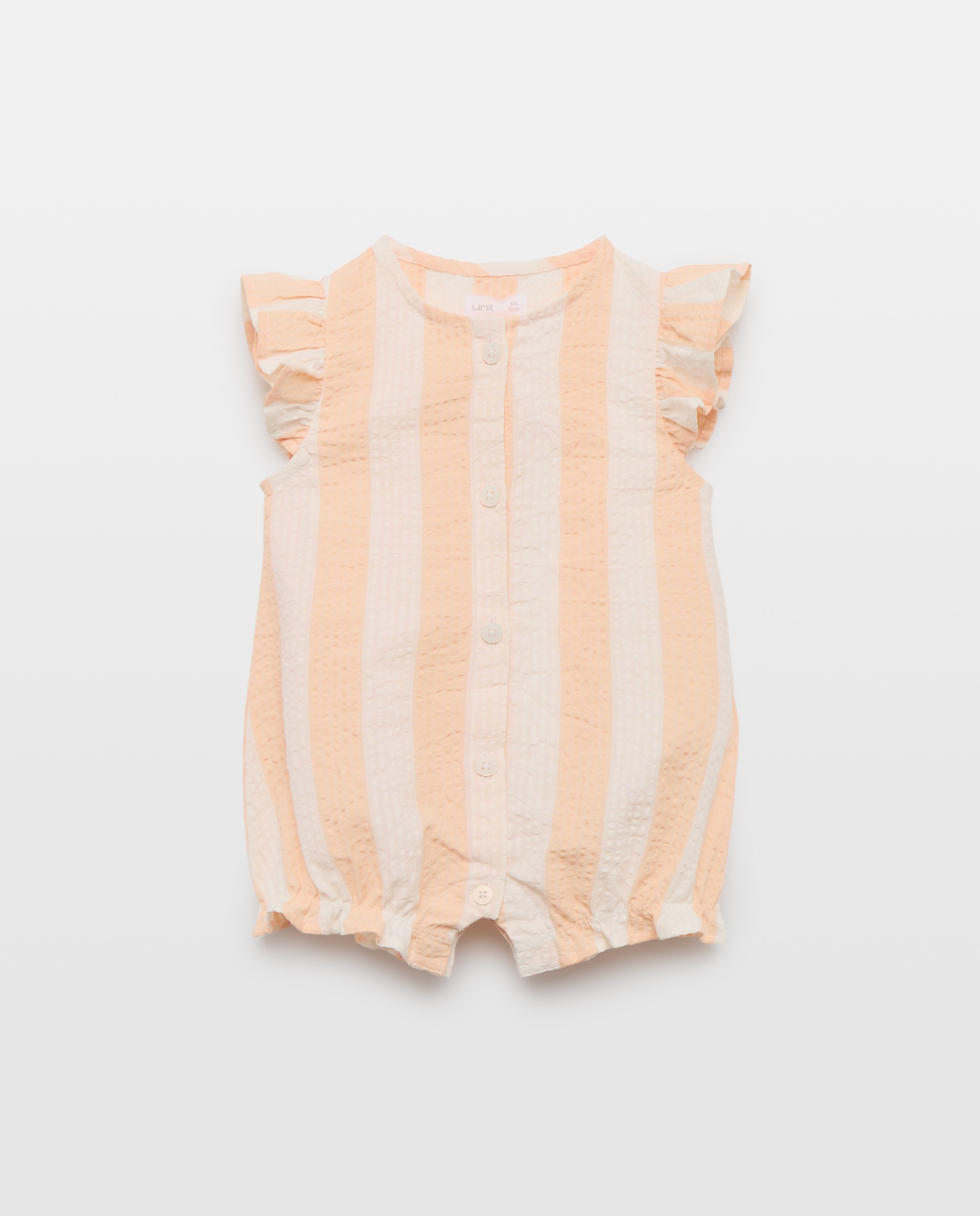 Imagen 0 de Pijama de bebé de seersucker corto