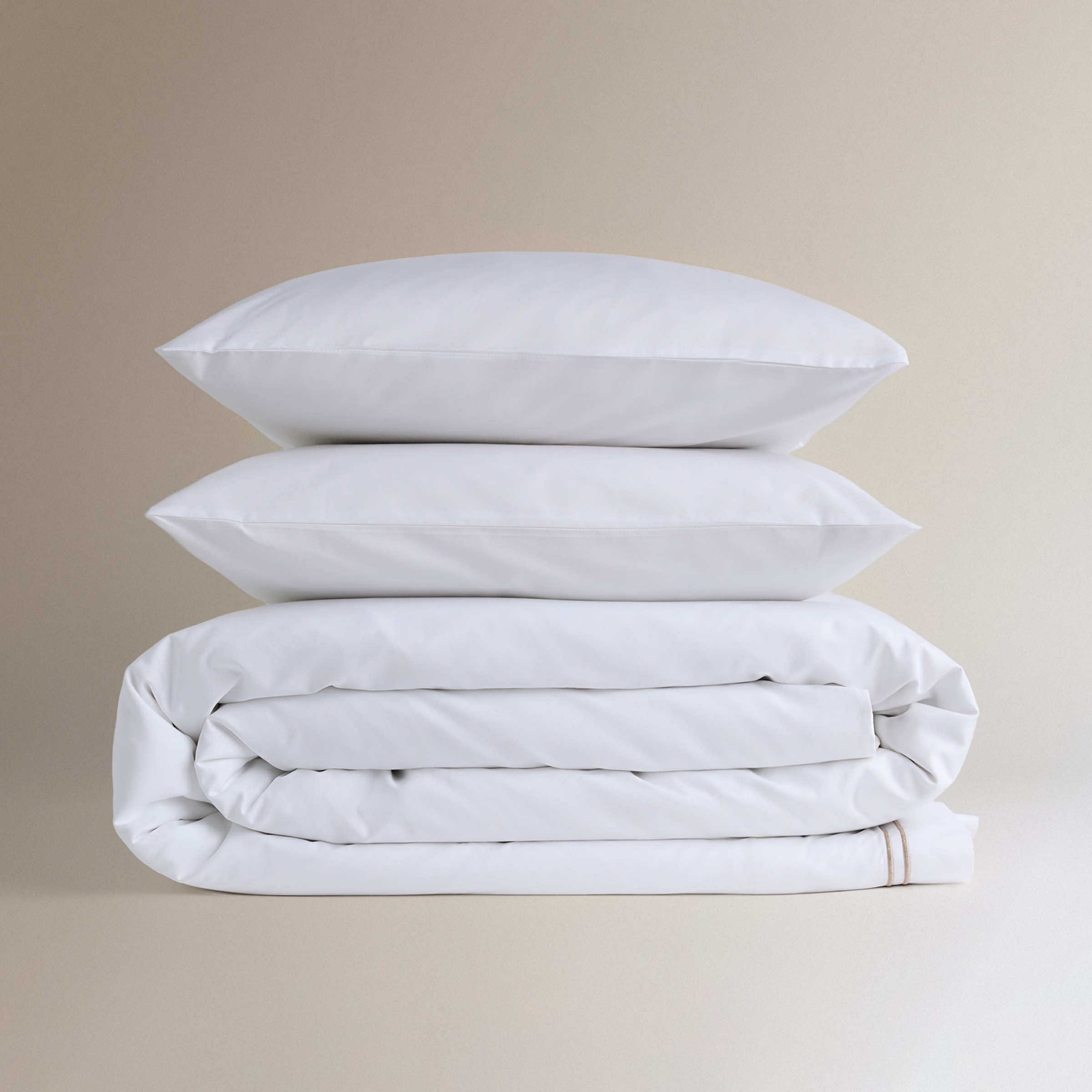 COTTON ARTEAN - Funda Nordica SATÉN ALGODÓN EGIPCIO BLANCO