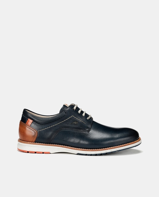 Imagen 0 de Zapato de hombre en piel con cordones