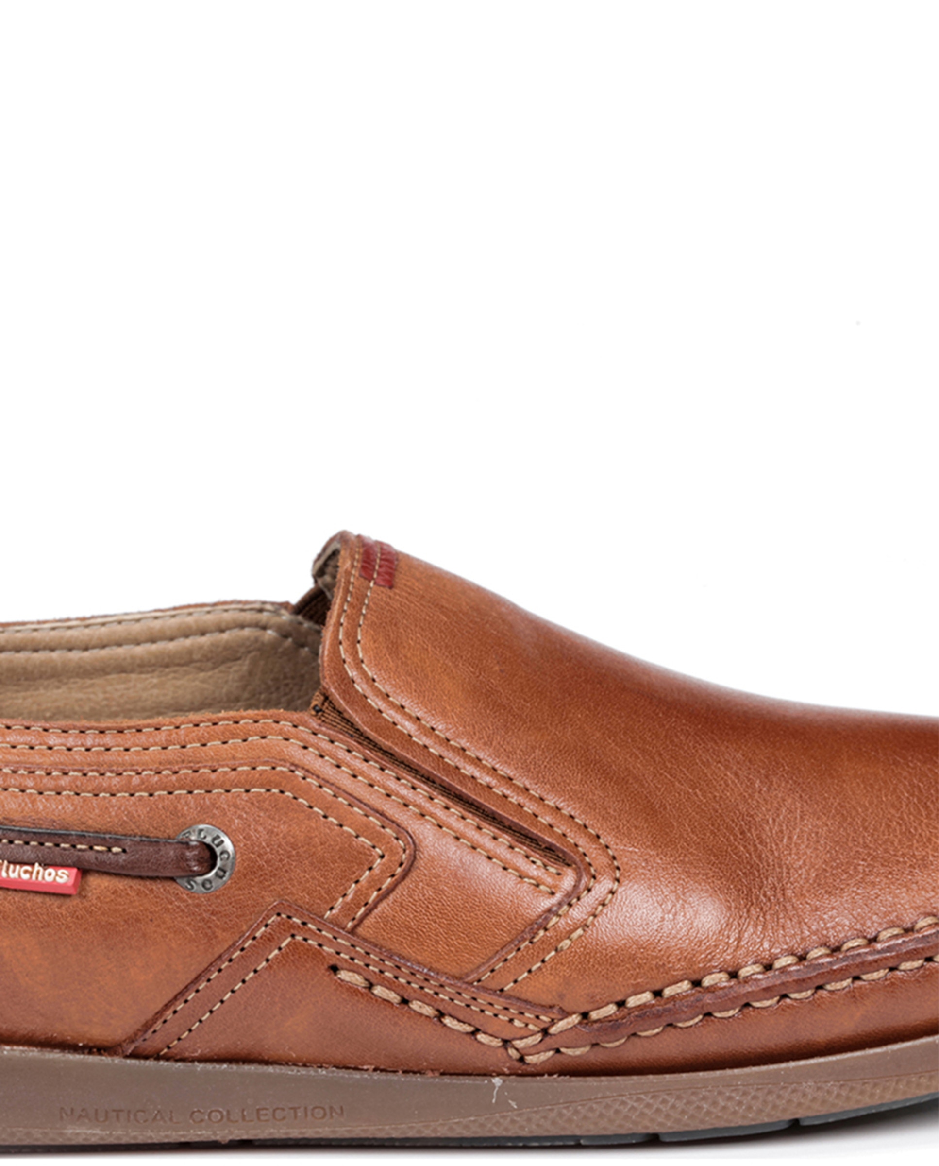 Mocassins em Pele Couro-6