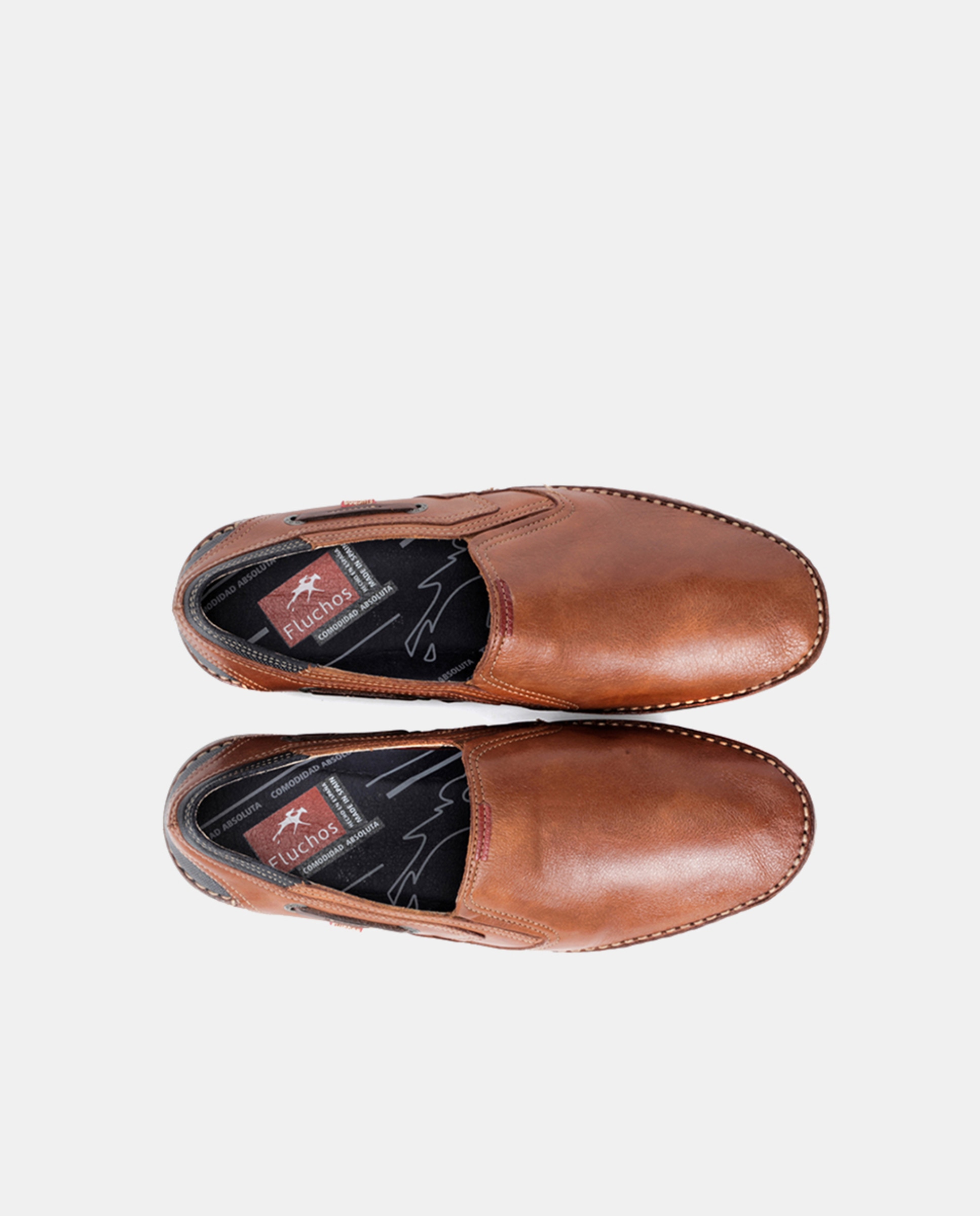 Mocassins em Pele Couro-5