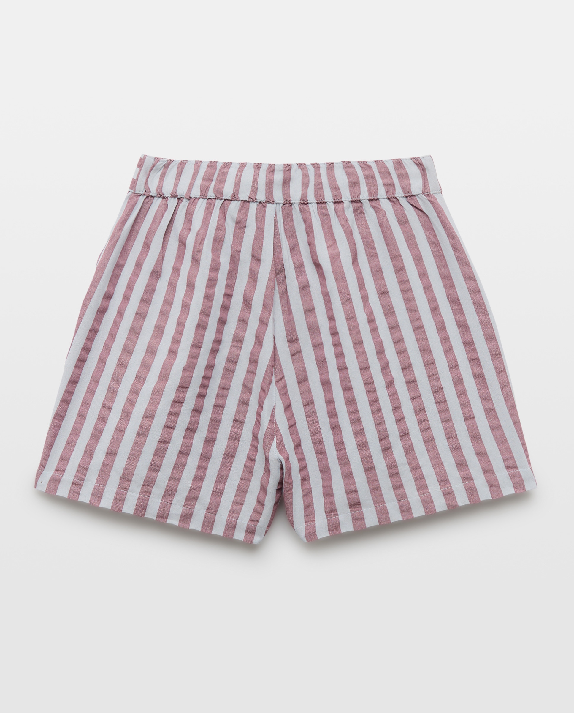 Short niña cuadros vichy set Morado-2