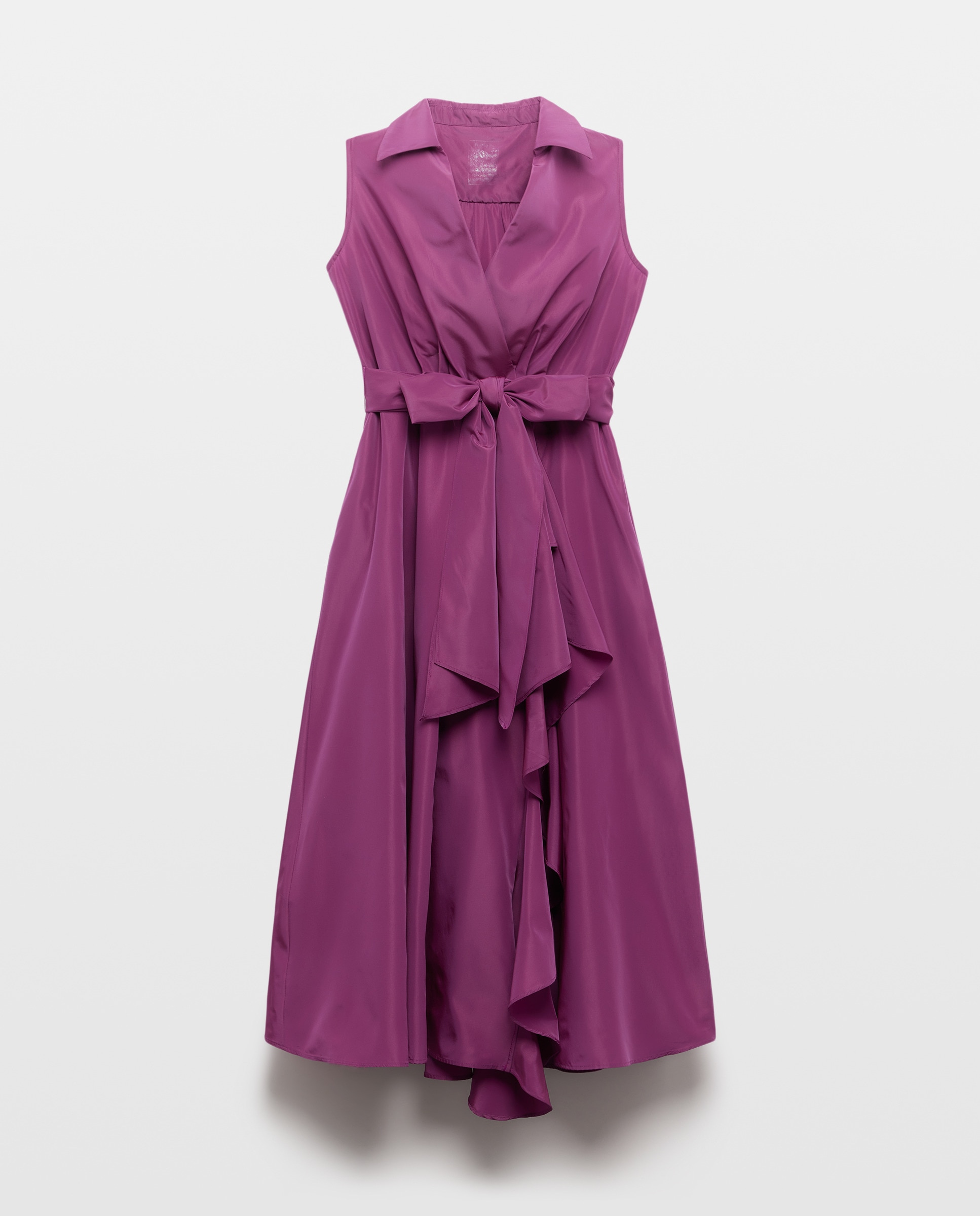 Vestido midi com volume Buganvília-4