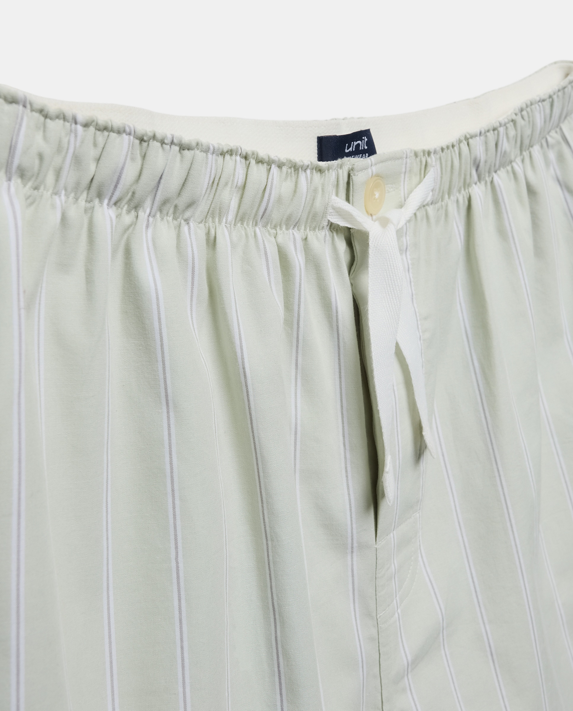 Pijama hombre algodón combinado corto Verde-4