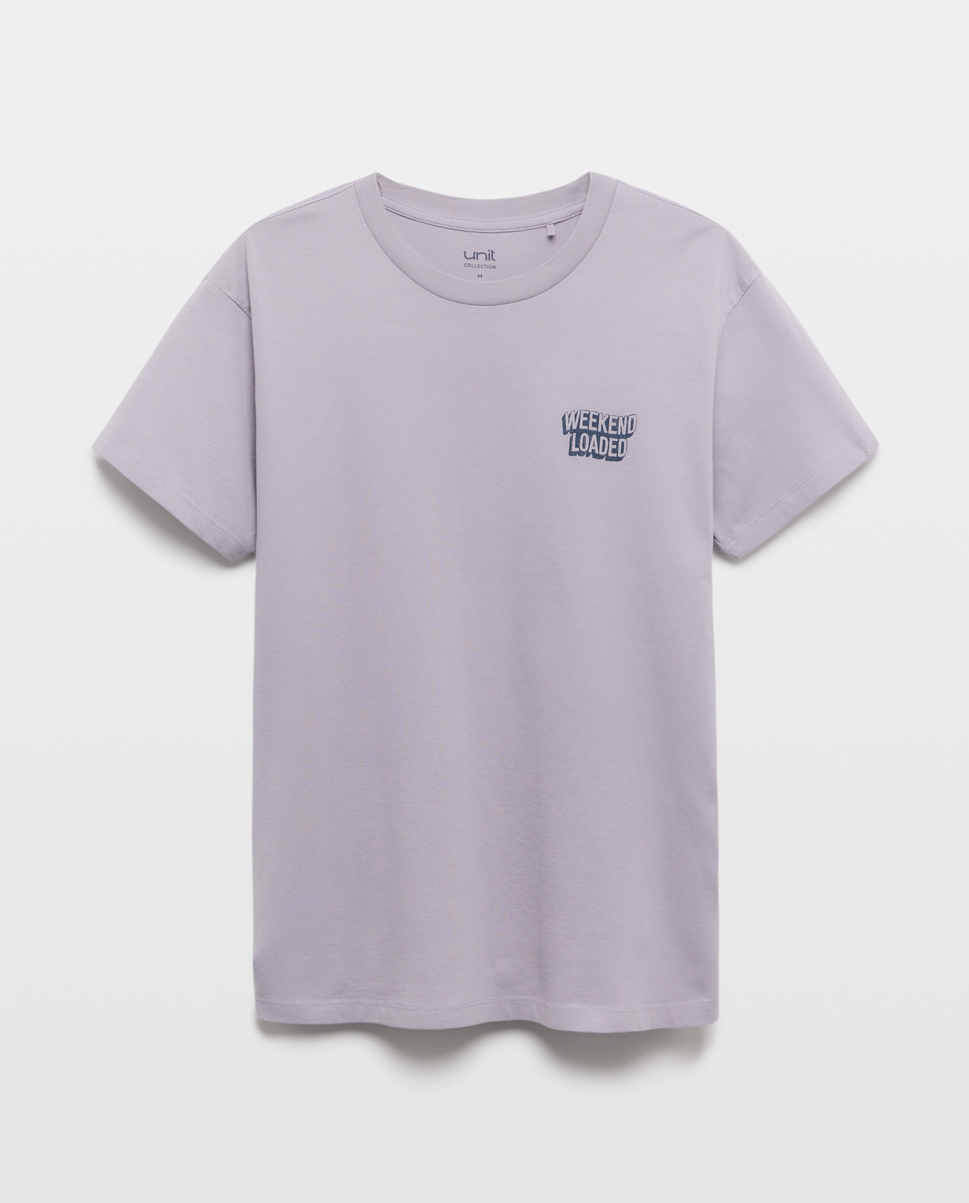 Camiseta de hombre manga corta WEEKEND LOADED 284 Lila-4